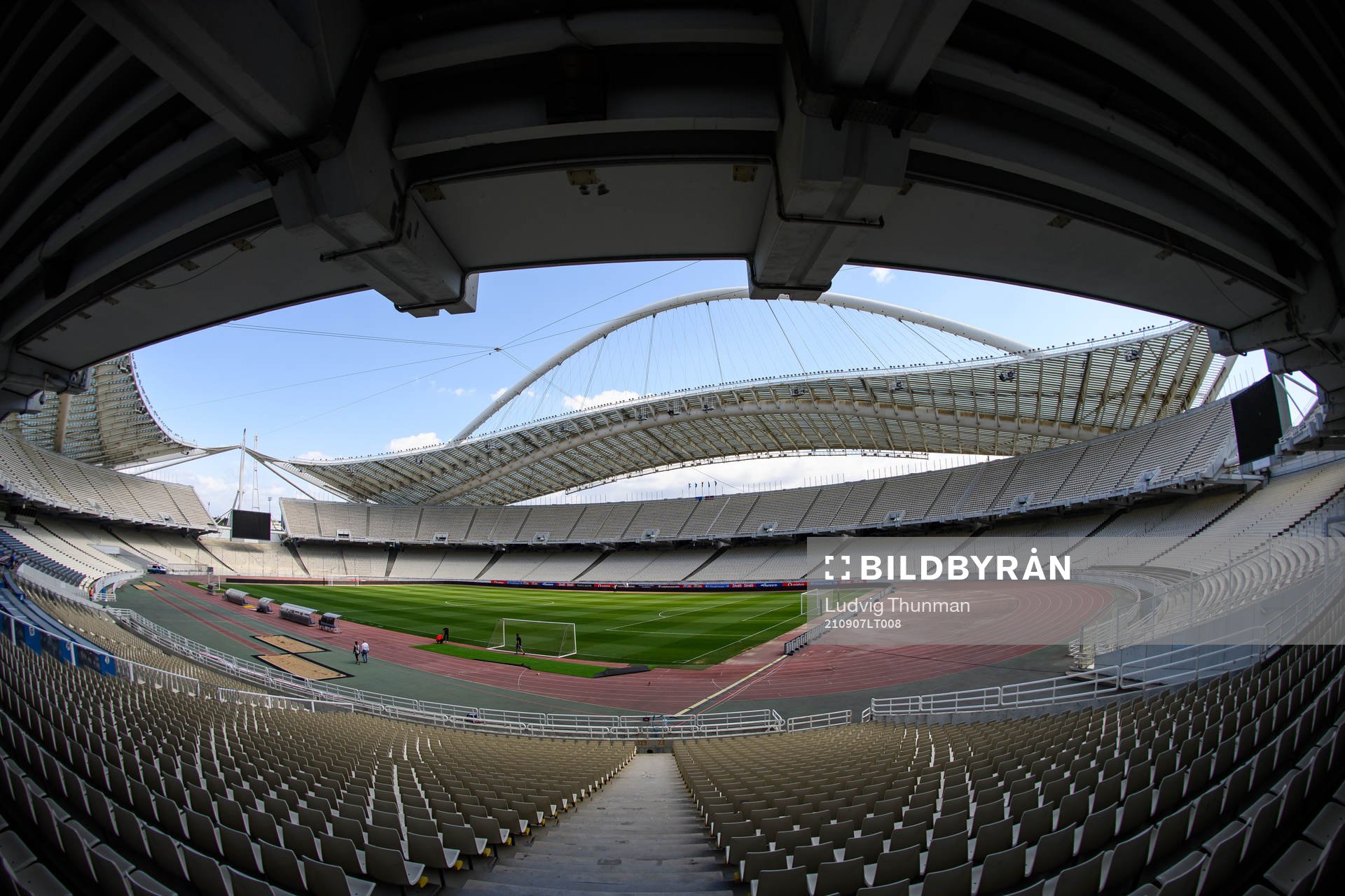 General view of Olympic Athletic Center of Athens