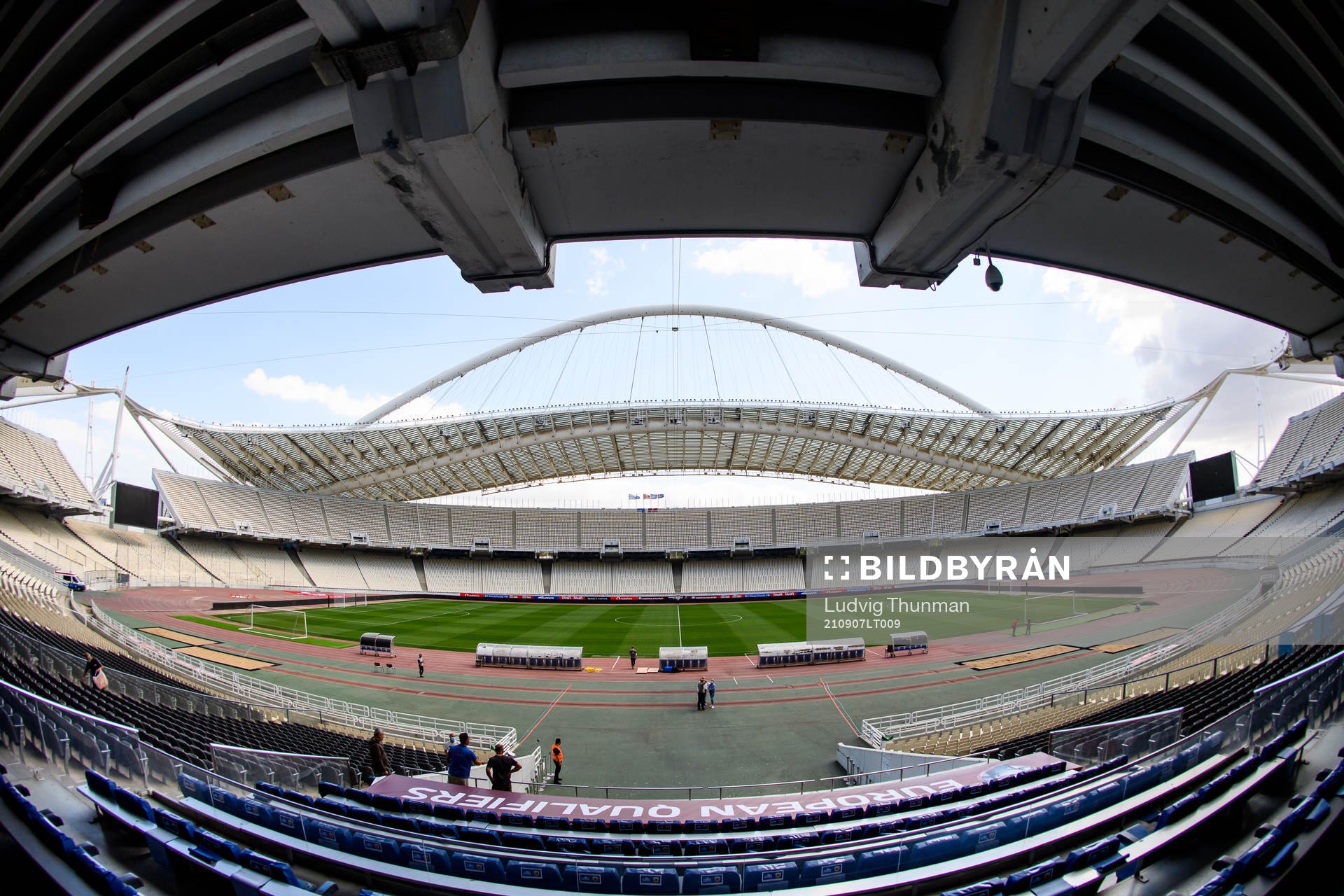 General view of Olympic Athletic Center of Athens