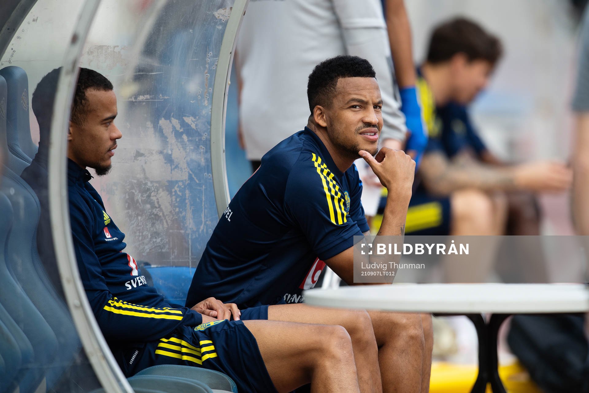Martin Olsson of the Swedish national football team