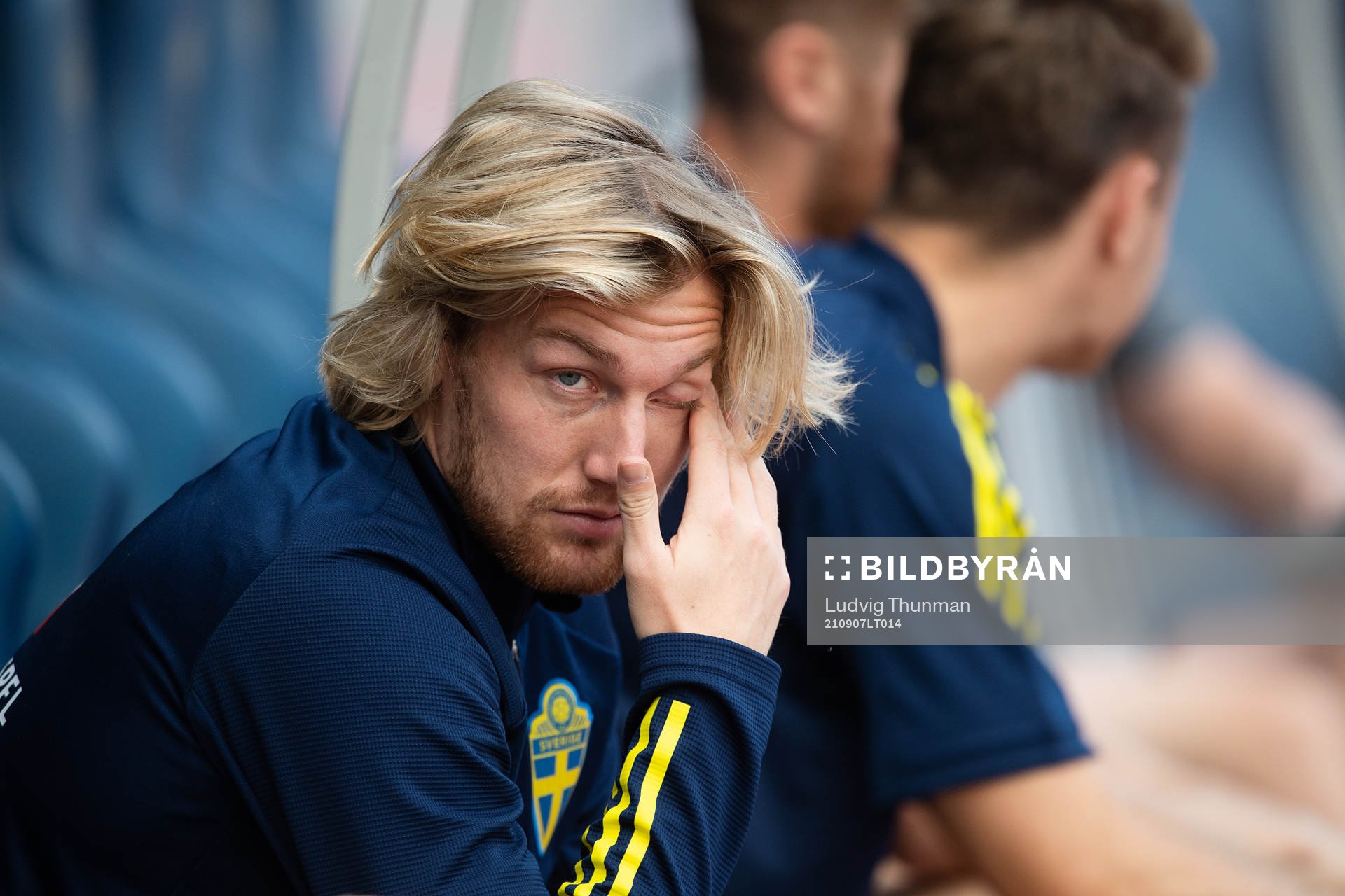 Emil Forsberg of the Swedish national football team