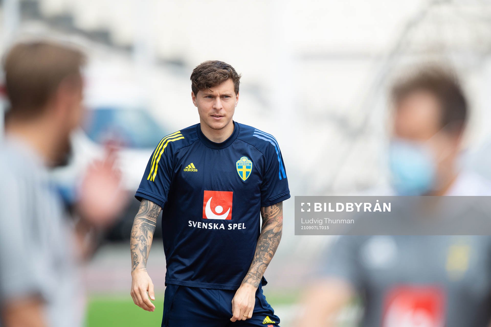 Victor Nilsson Lindelöf of the Swedish national football