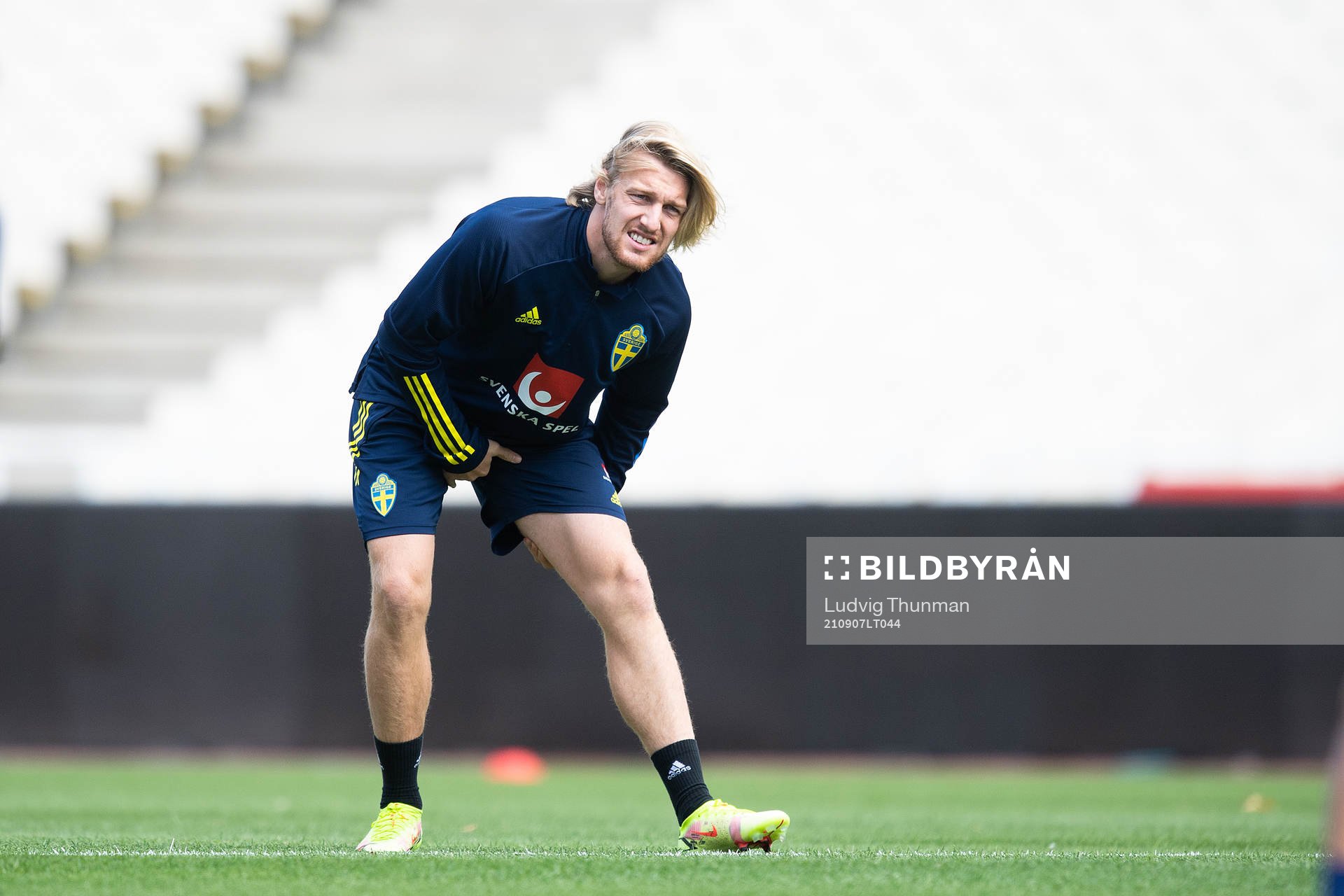 Emil Forsberg of the Swedish national football team