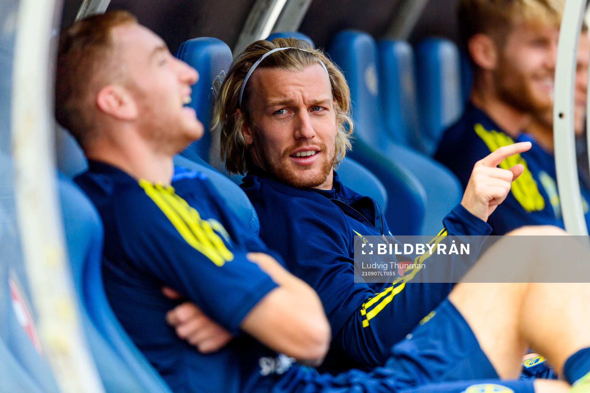 Emil Forsberg of the Swedish national football team