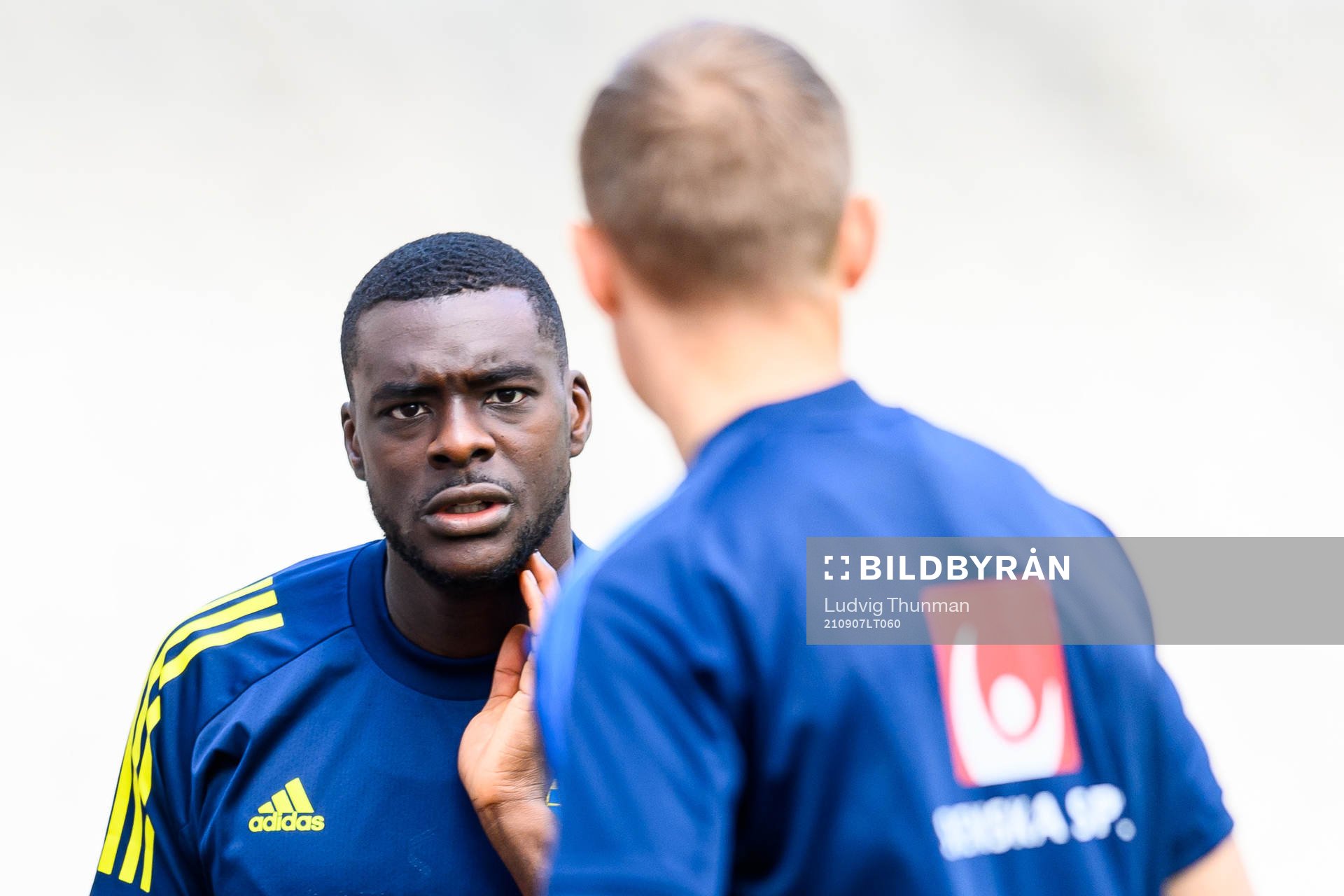 Ken Sema of the Swedish national football team