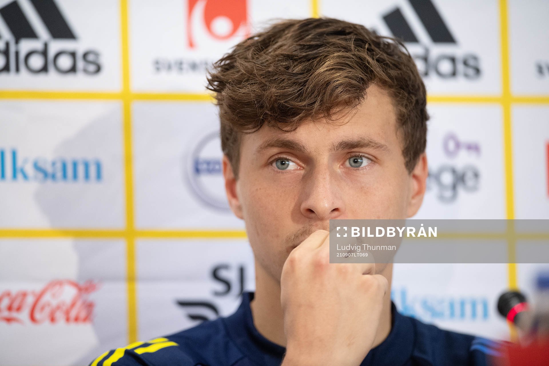 Victor Nilsson Lindelöf of the Swedish national football