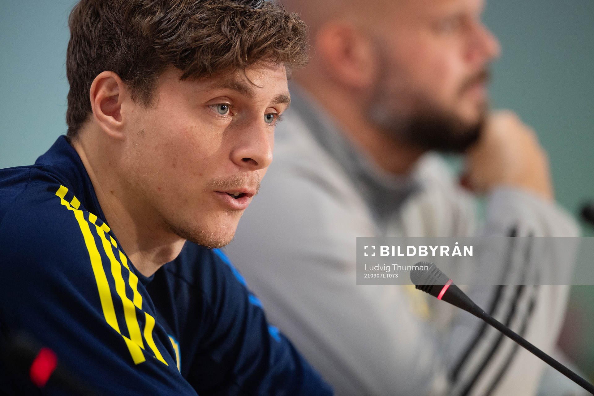 Victor Nilsson Lindelöf of the Swedish national football