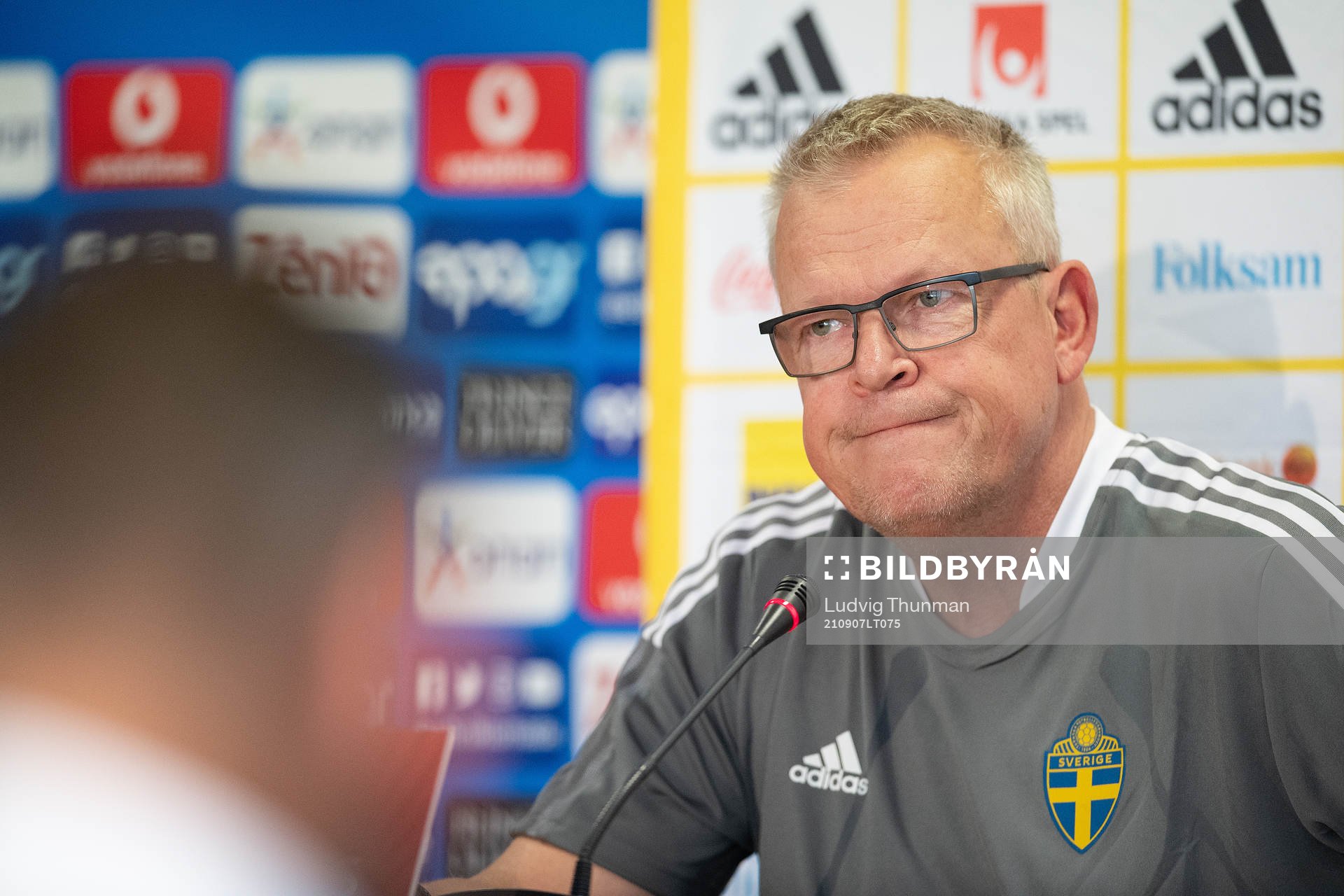 head coach Janne Andersson of the Swedish national football