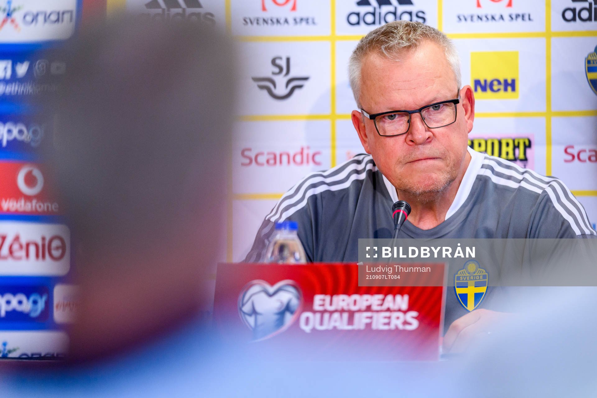 Head coach Janne Andersson of the Swedish national football
