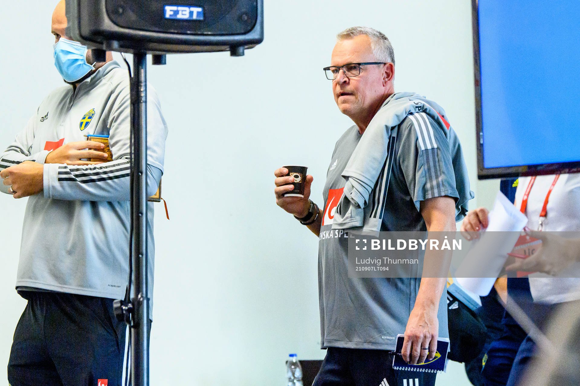 Head coach Janne Andersson of the Swedish national football