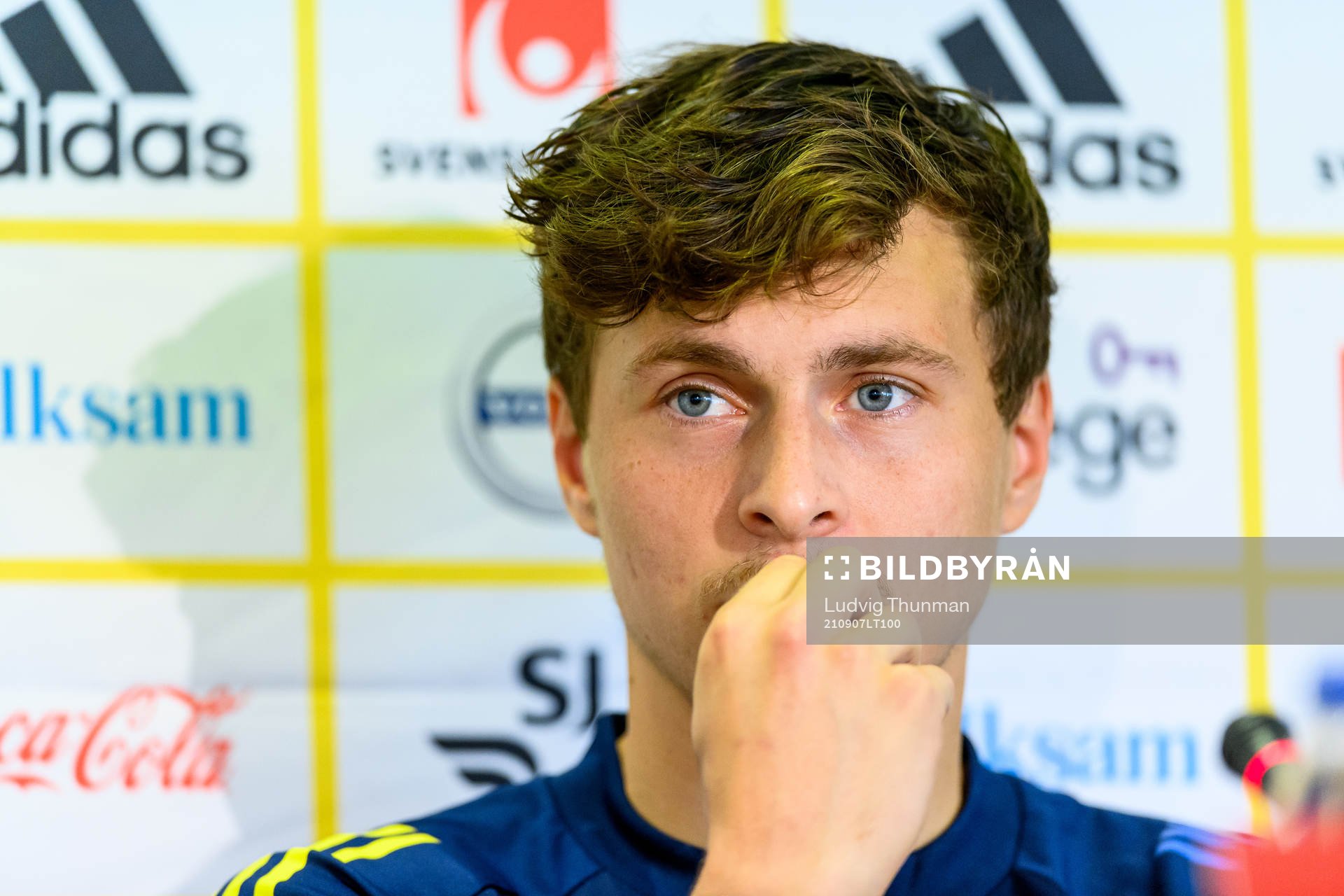 Victor Nilsson Lindelöf of the Swedish national football