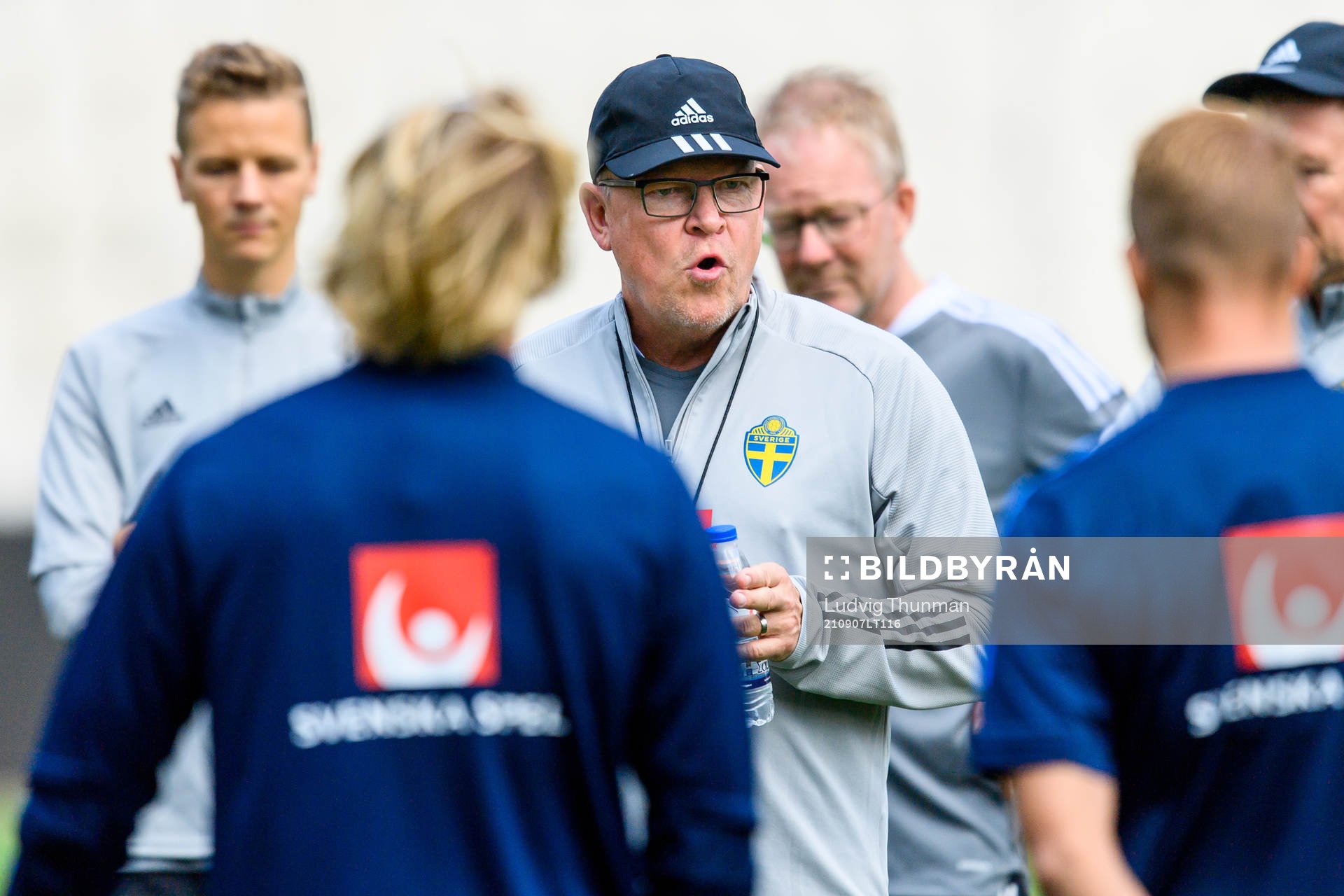 Head coach Janne Andersson of the Swedish national football