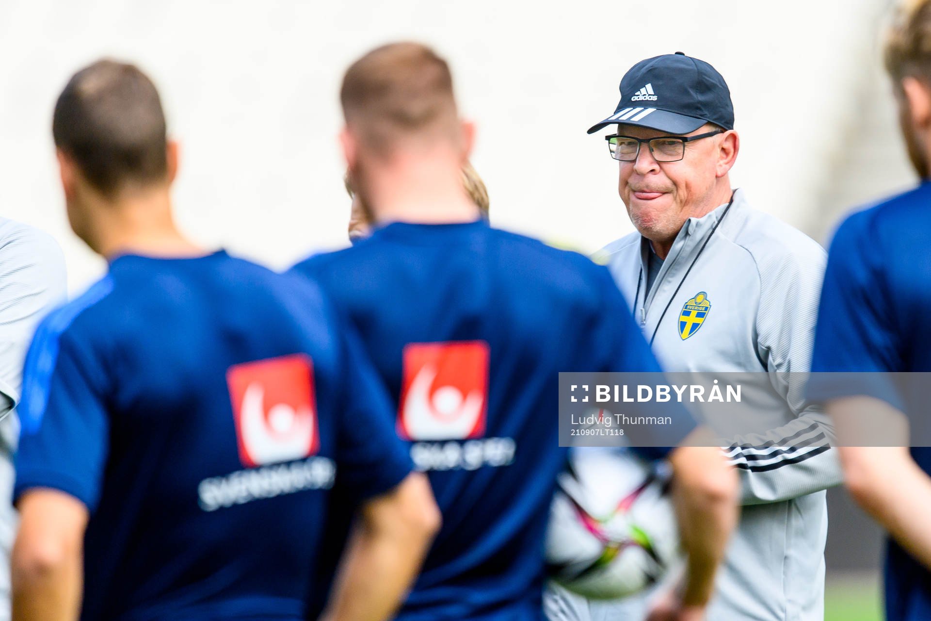 Head coach Janne Andersson of the Swedish national football