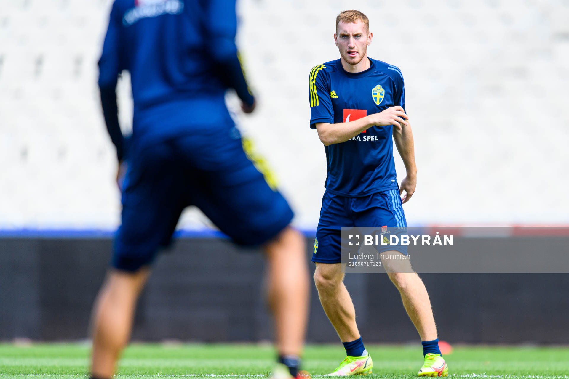 Dejan Kulusevski of the Swedish national football team
