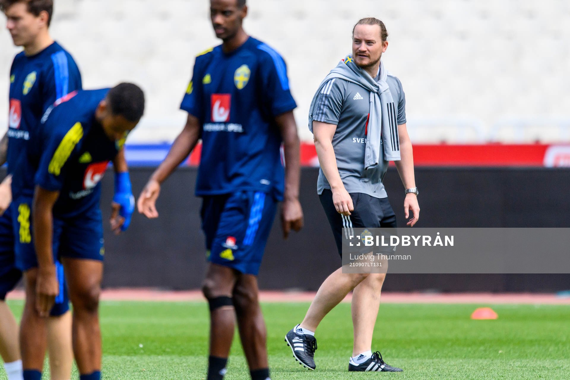Video analyst Christoffer Bernspång of the Swedish