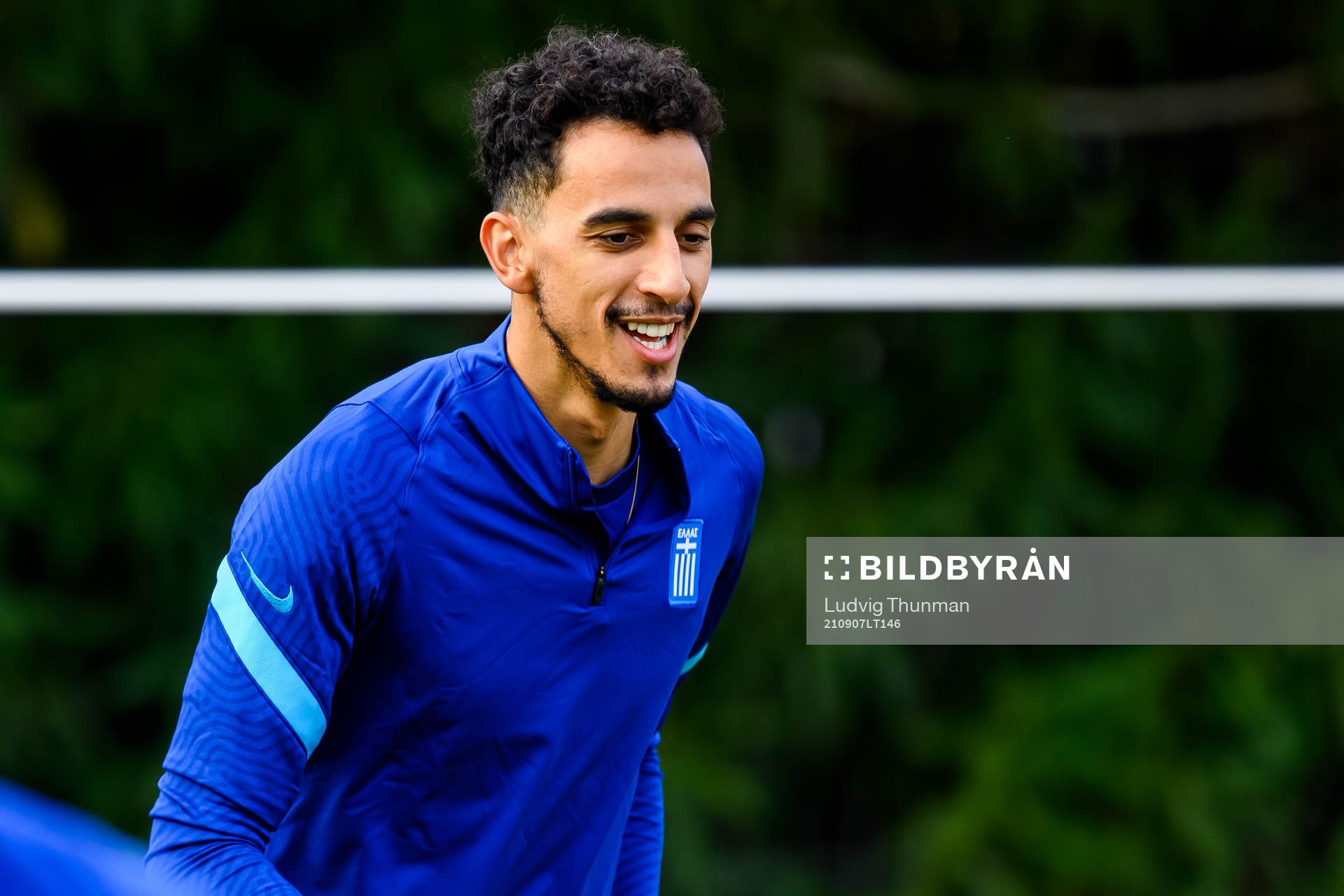 José Carlos Gonçalves Rodrigues (Zeca) of the Greek national football team during a training session on September 7, 2021 in Athens.