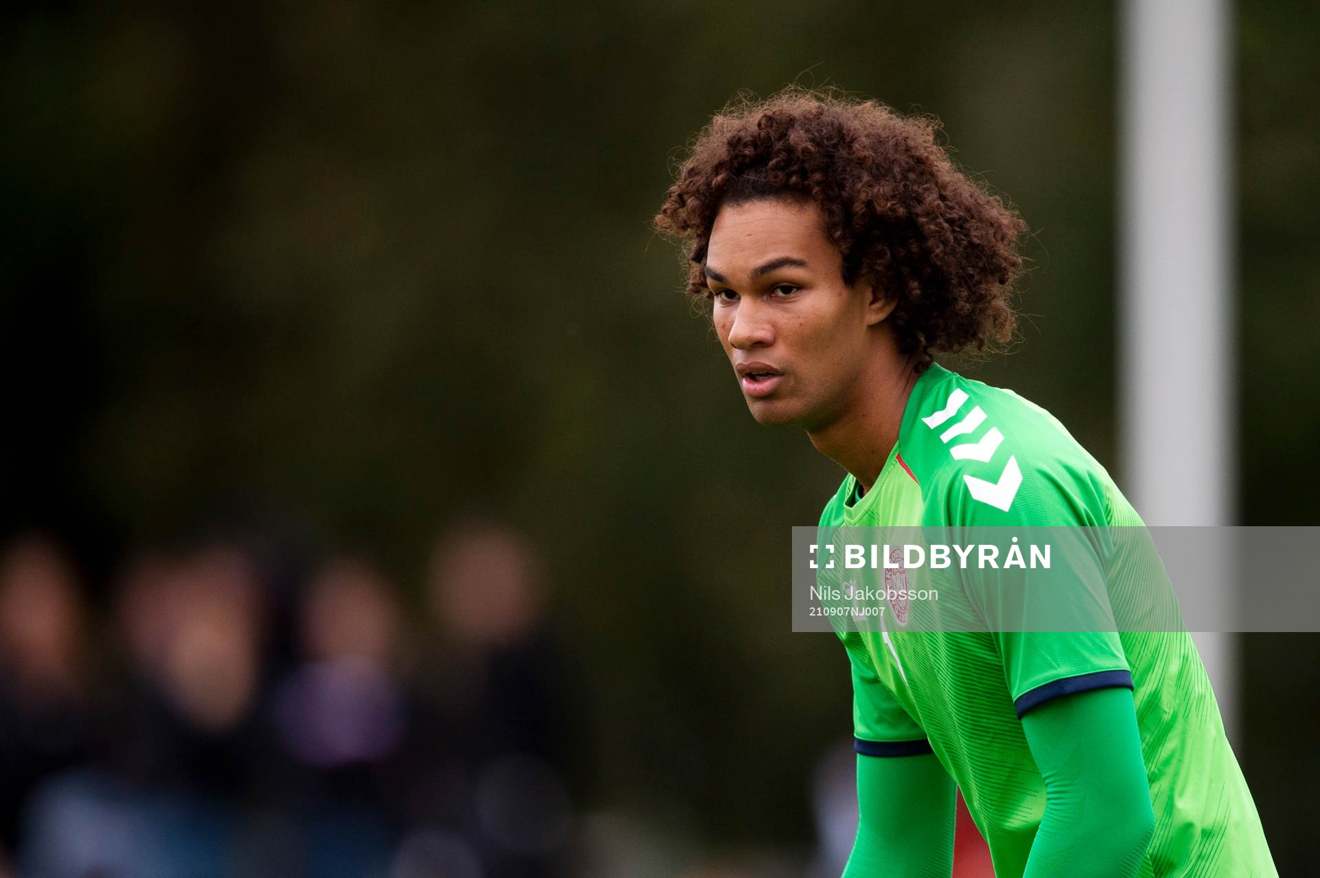 Danmarks målvakt Marcus Ryu Alstrup
