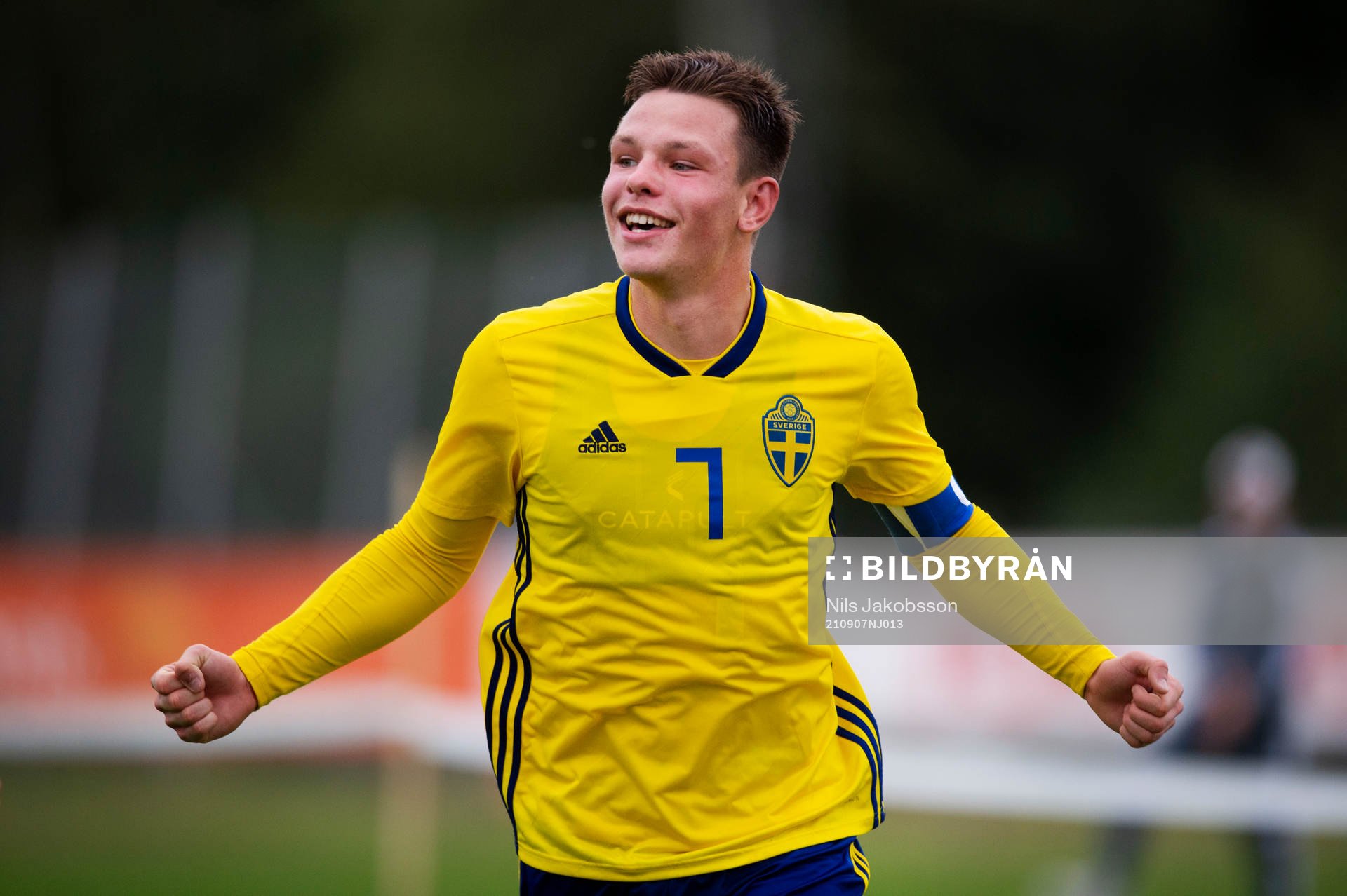 Sveriges Wilgot Marshage jublar