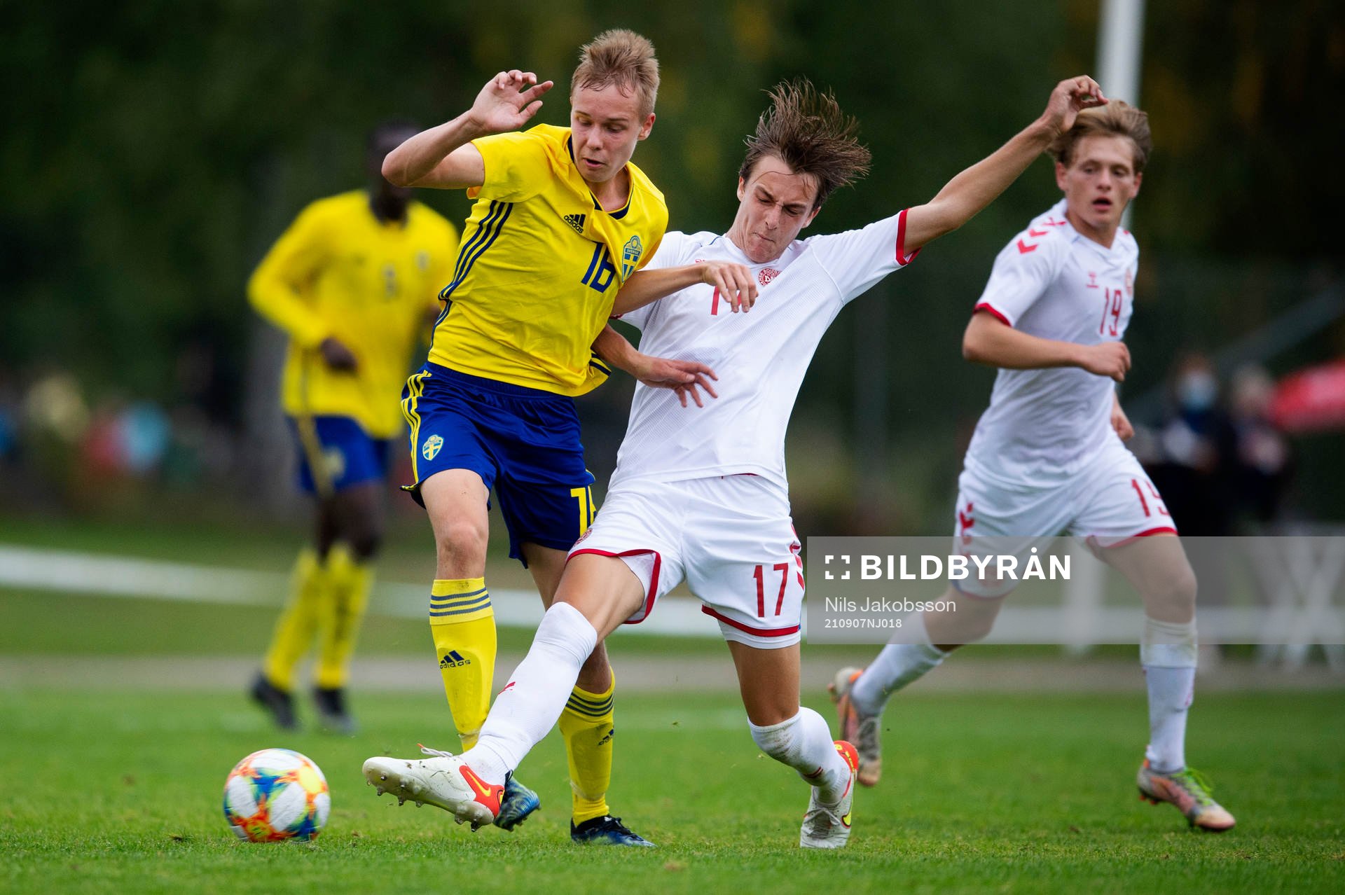 Sveriges Victor Säfsten och Danmarks William Clem