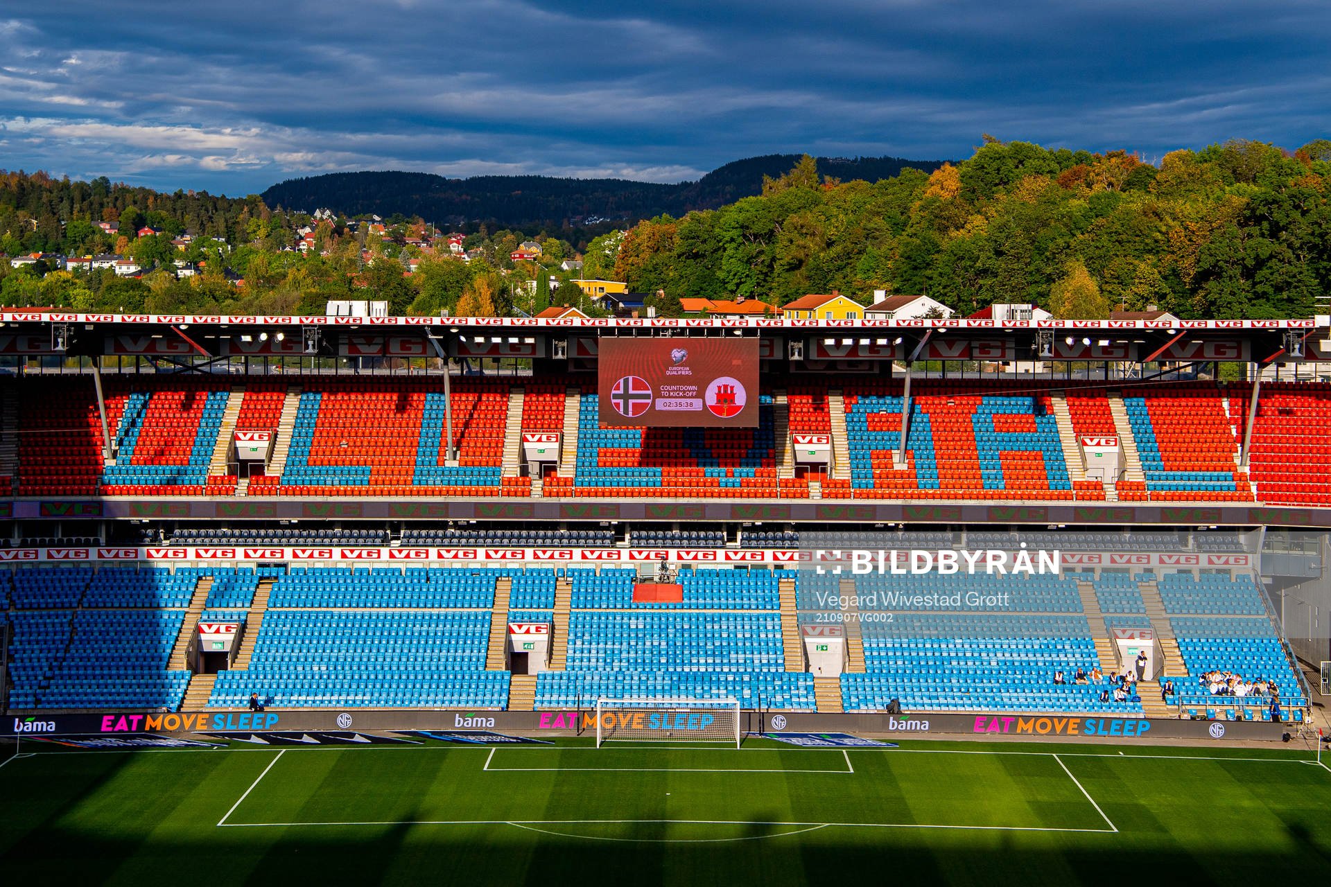 General view of Ullevaal stadion