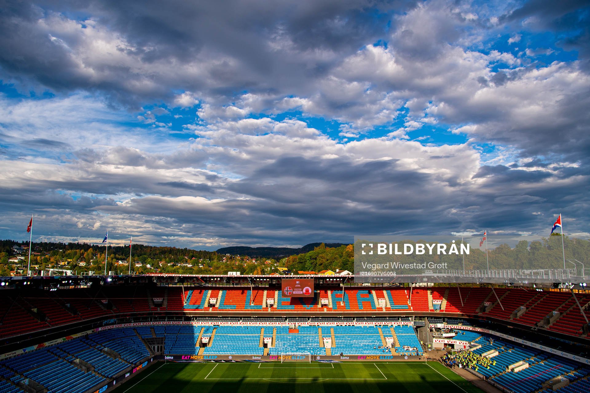 General view of Ullevaal stadion