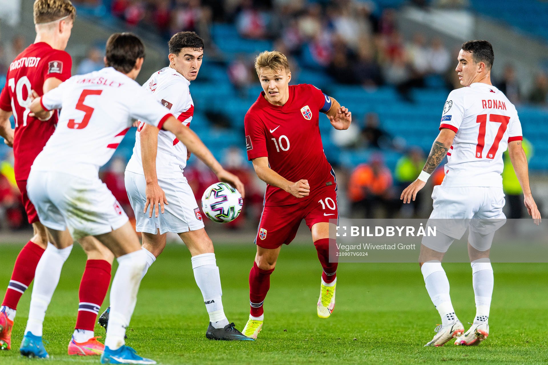 Martin Ødegaard of Norway