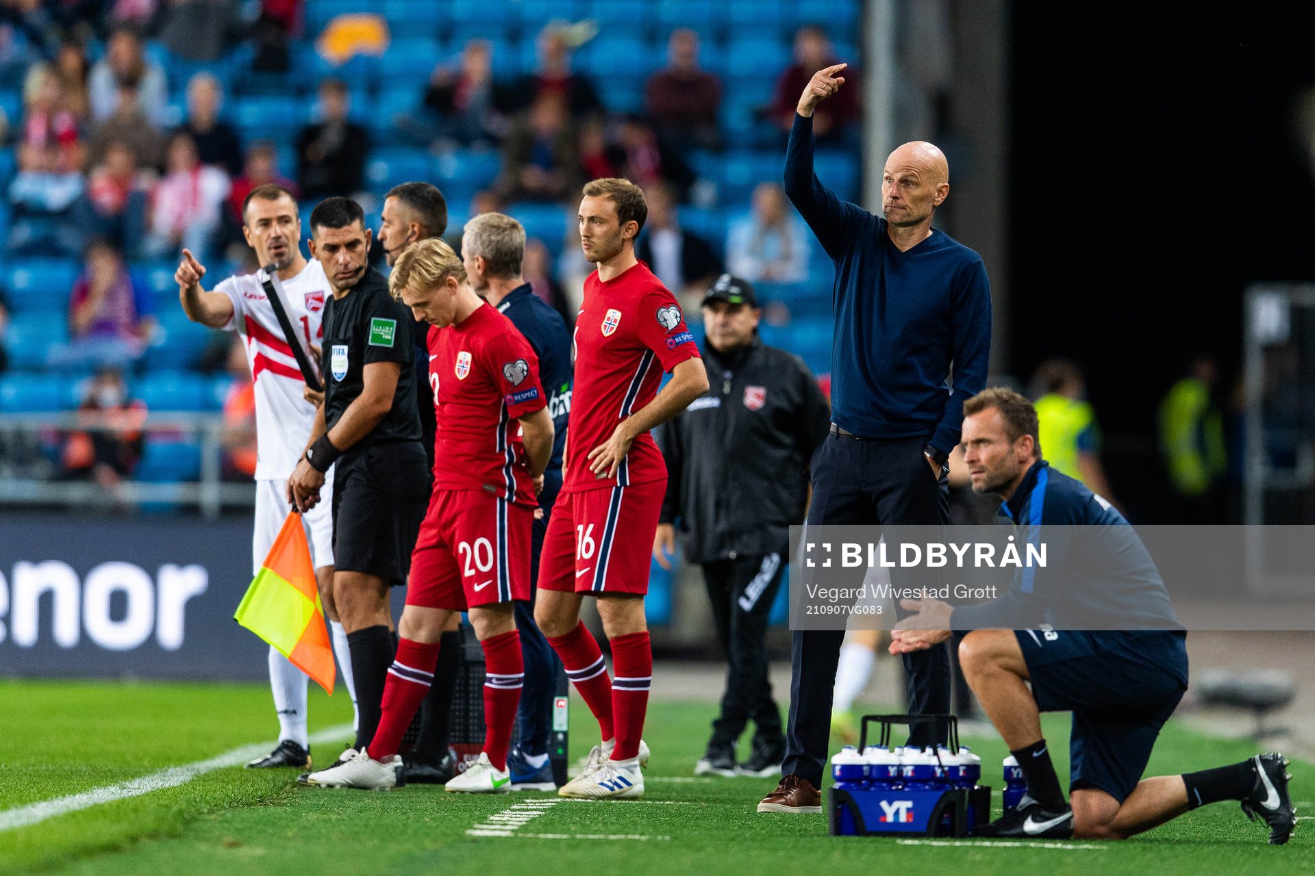 Ståle Solbakken, head coach of Norway
