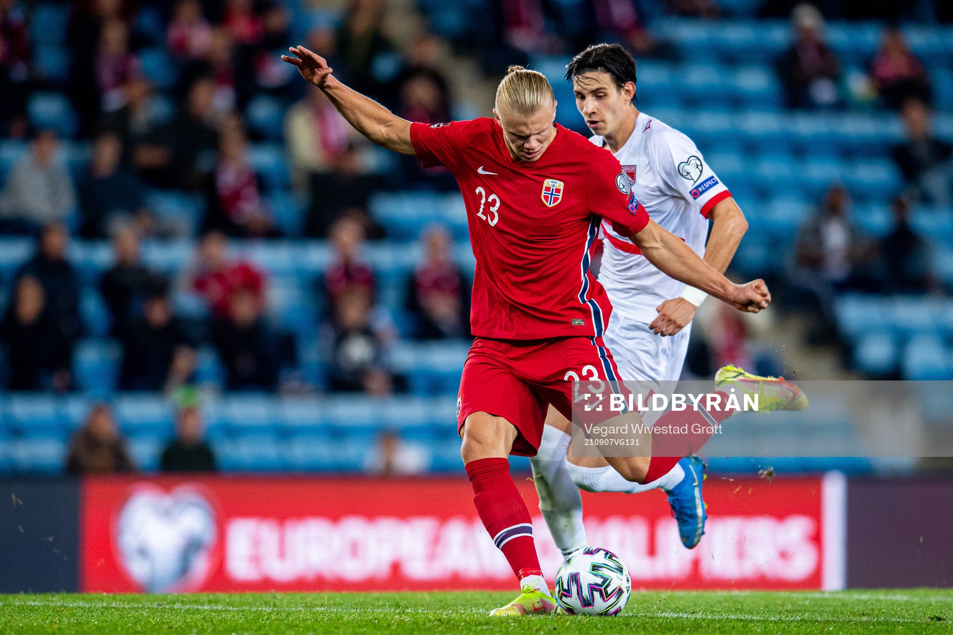 Erling Braut Haaland of Norway