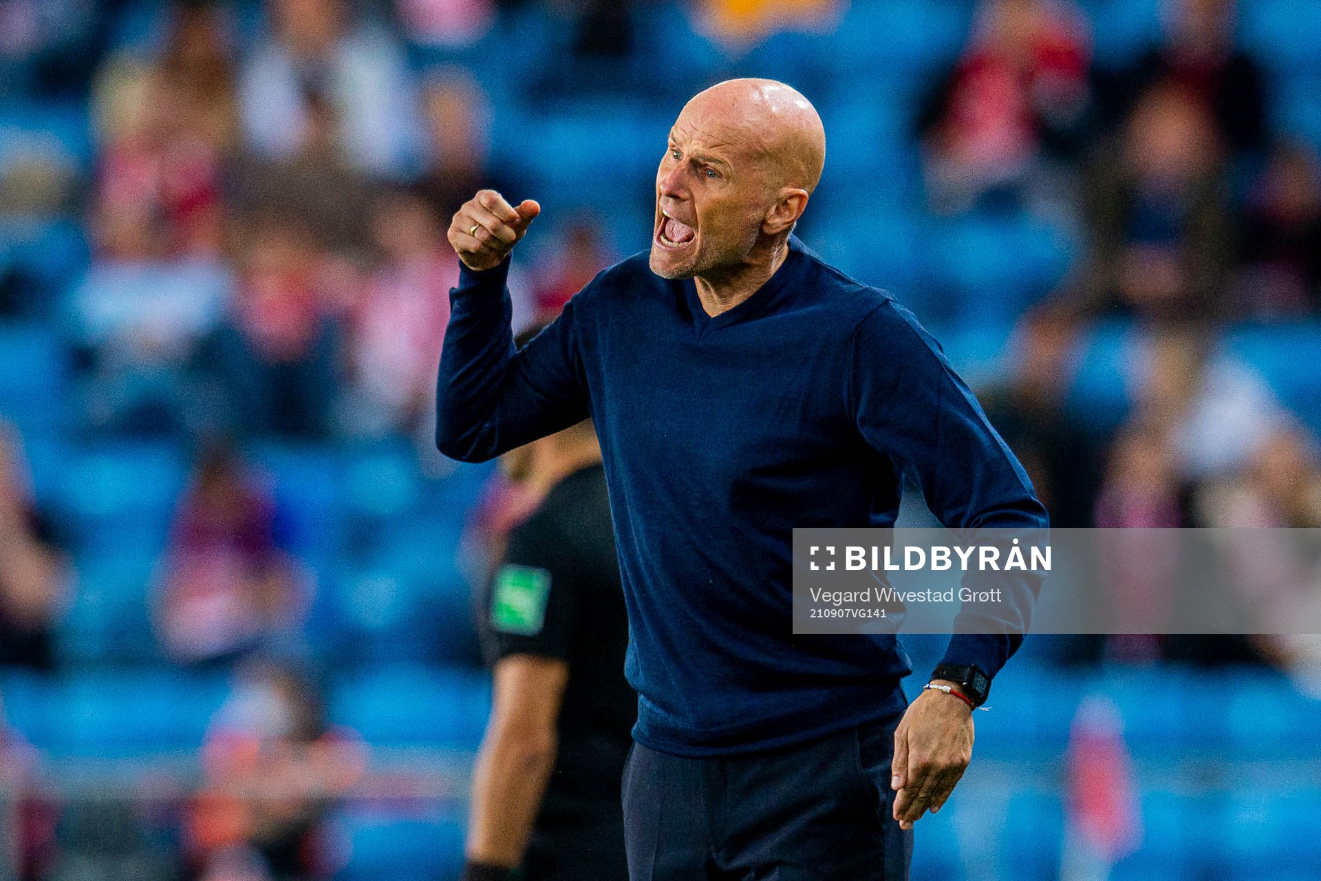 Ståle Solbakken, head coach of Norway