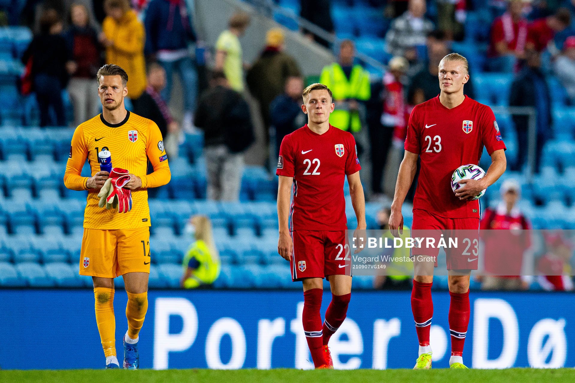 Goalkeeper Ørjan Håskjold Nyland, Marcus Holmgren