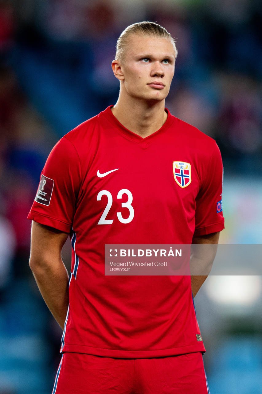 Erling Braut Haaland of Norway