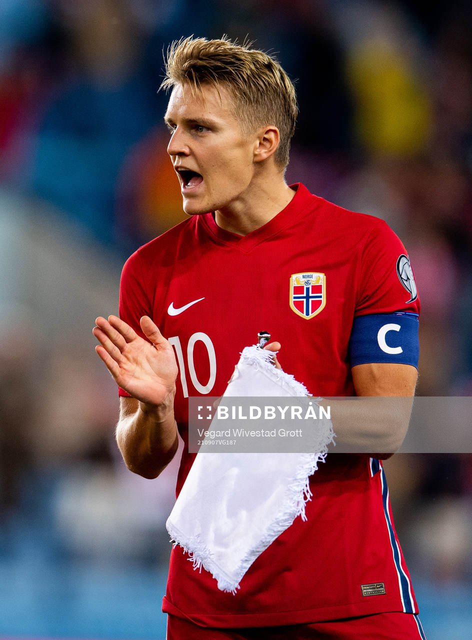Martin Ødegaard of Norway