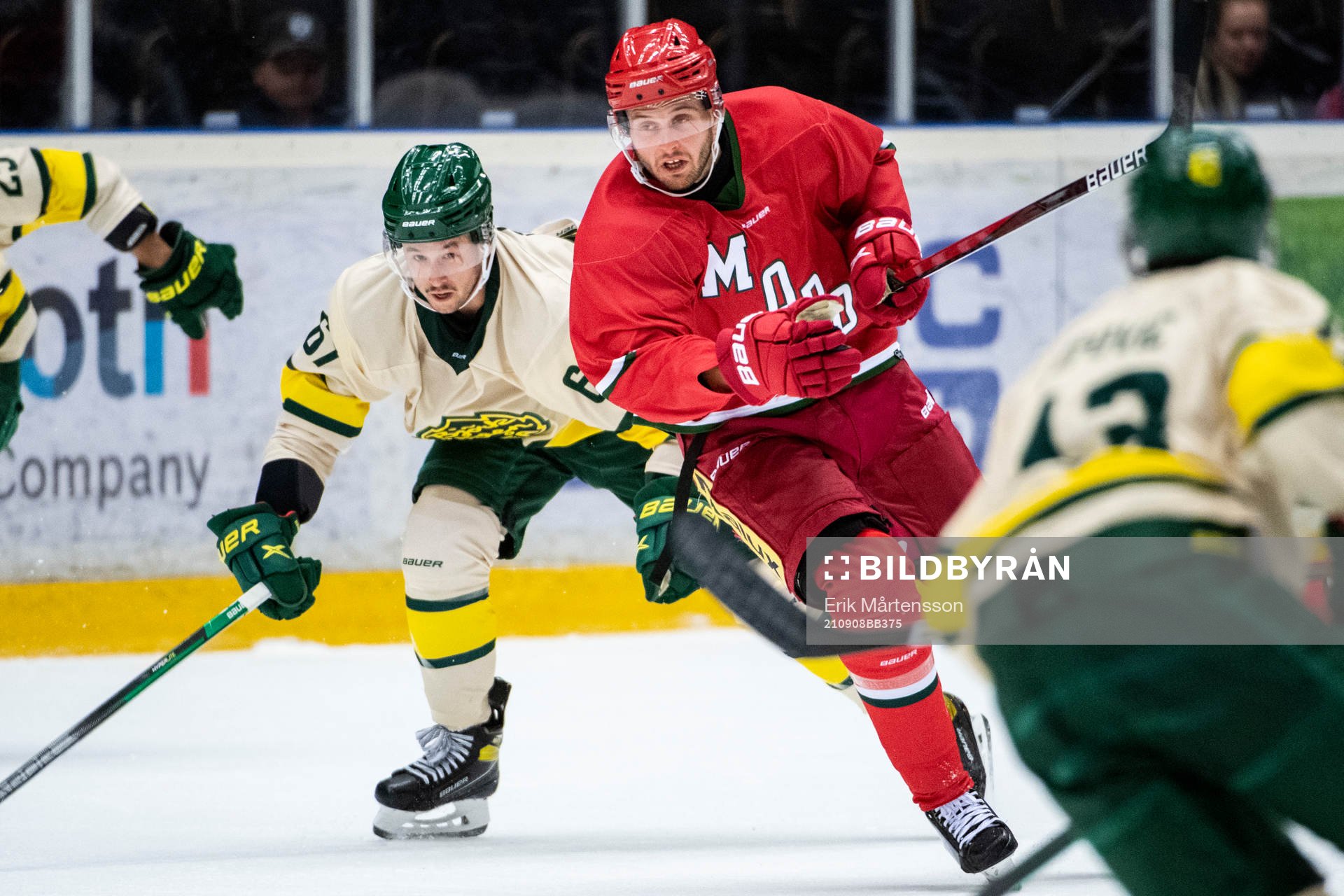 Björklövens Francis Perron och Modos Pontus Näsén