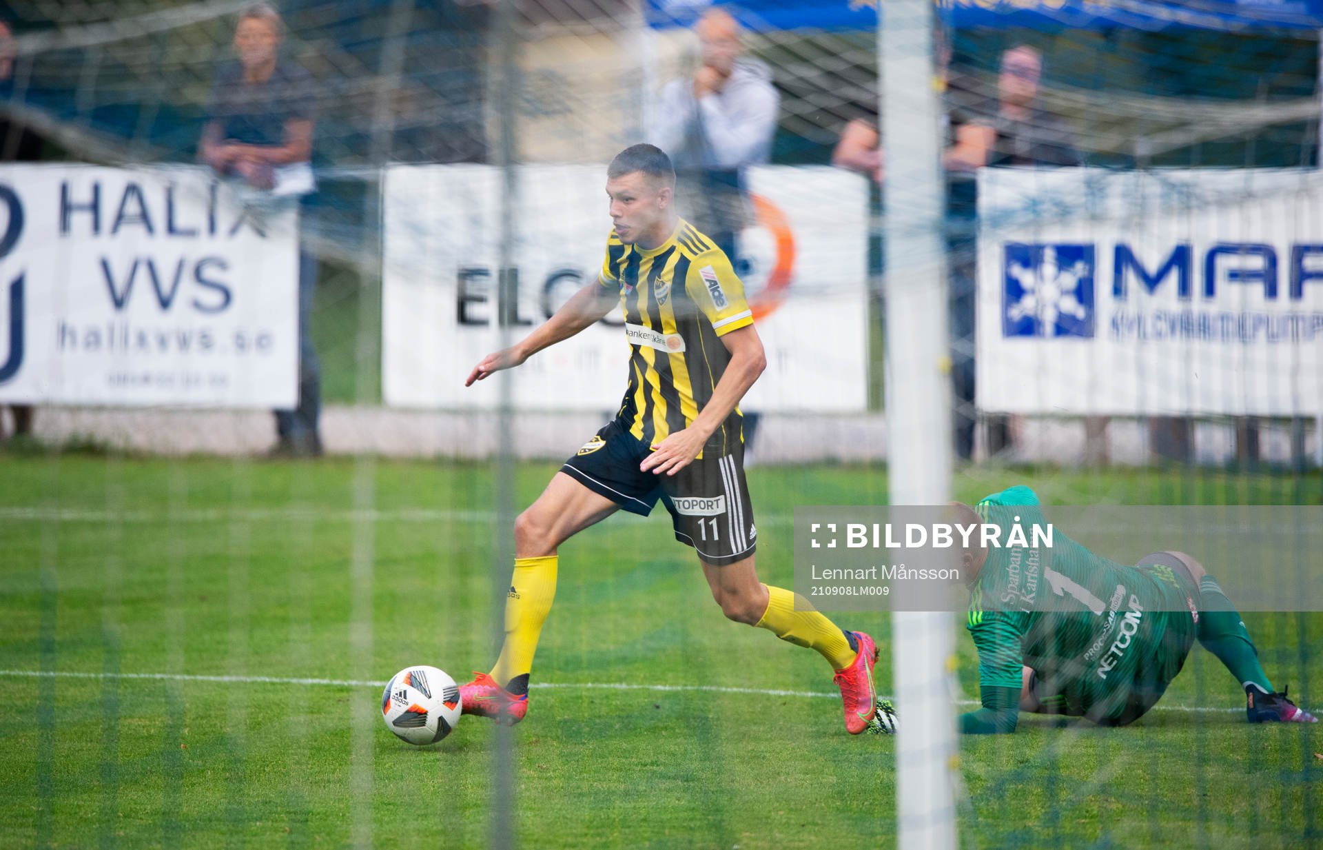 IFK Hässleholms Ivan Danielsson Andanovski rundar Asarums