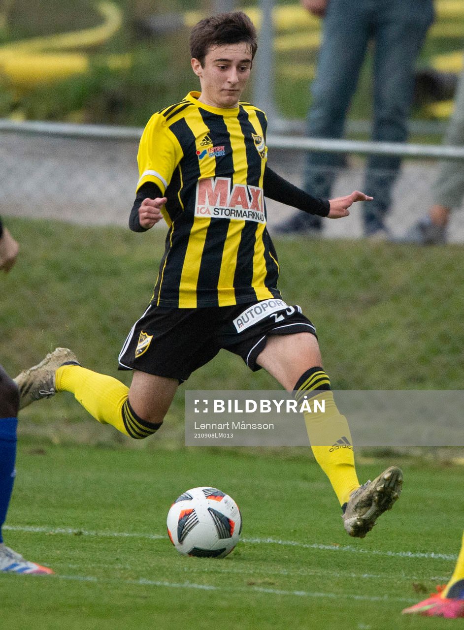 IFK Hässleholms  Armin Culum i matchen i division 2 mellan
