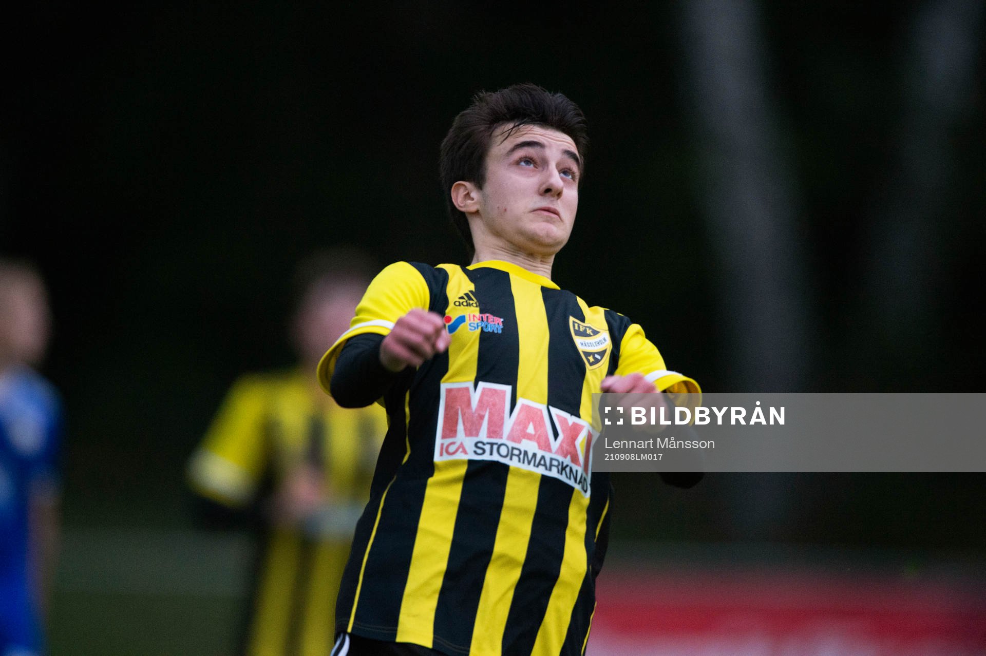 IFK Hässleholms  Armin Culum i matchen i division 2 mellan