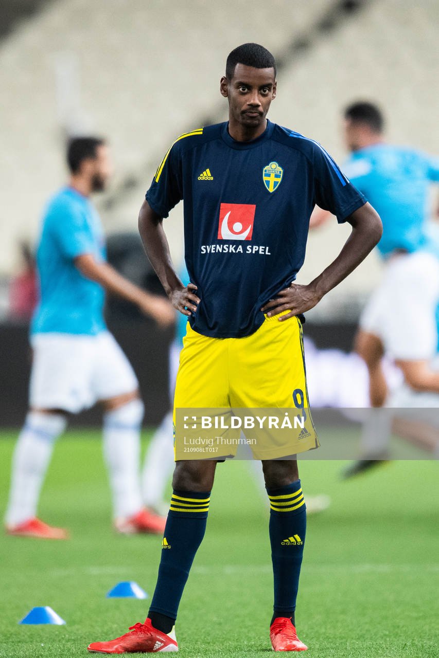 Alexander Isak of Sweden