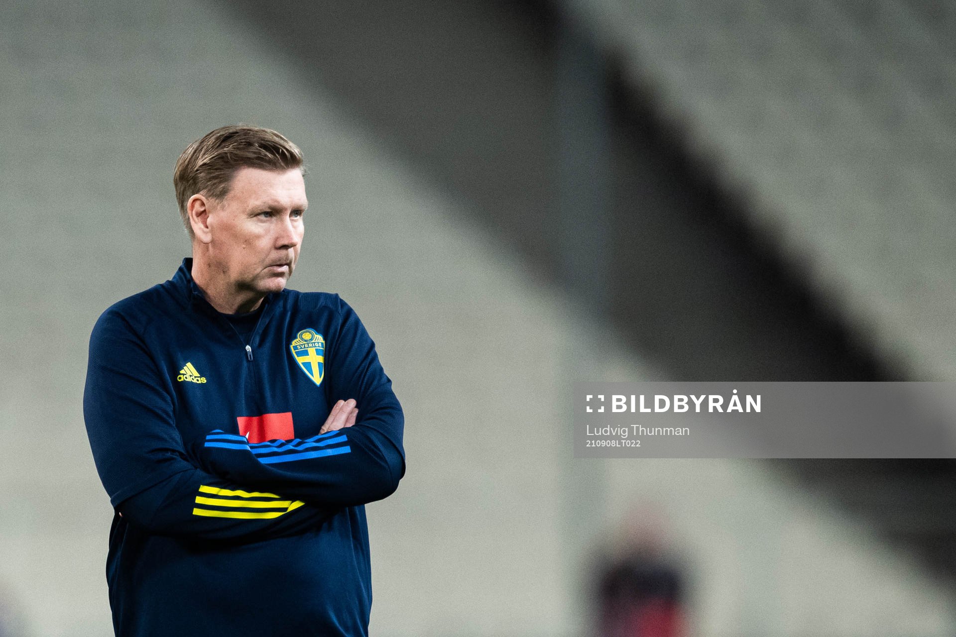 Assistant coach Peter Wettergren of Sweden