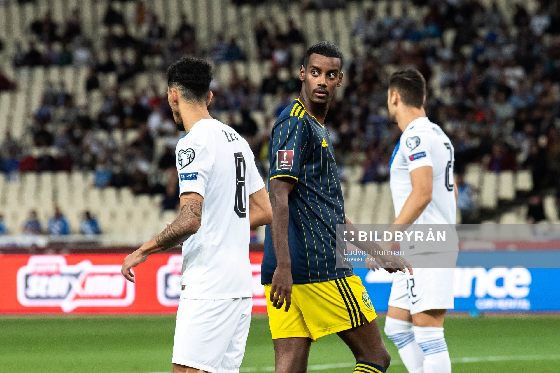 Alexander Isak of Sweden
