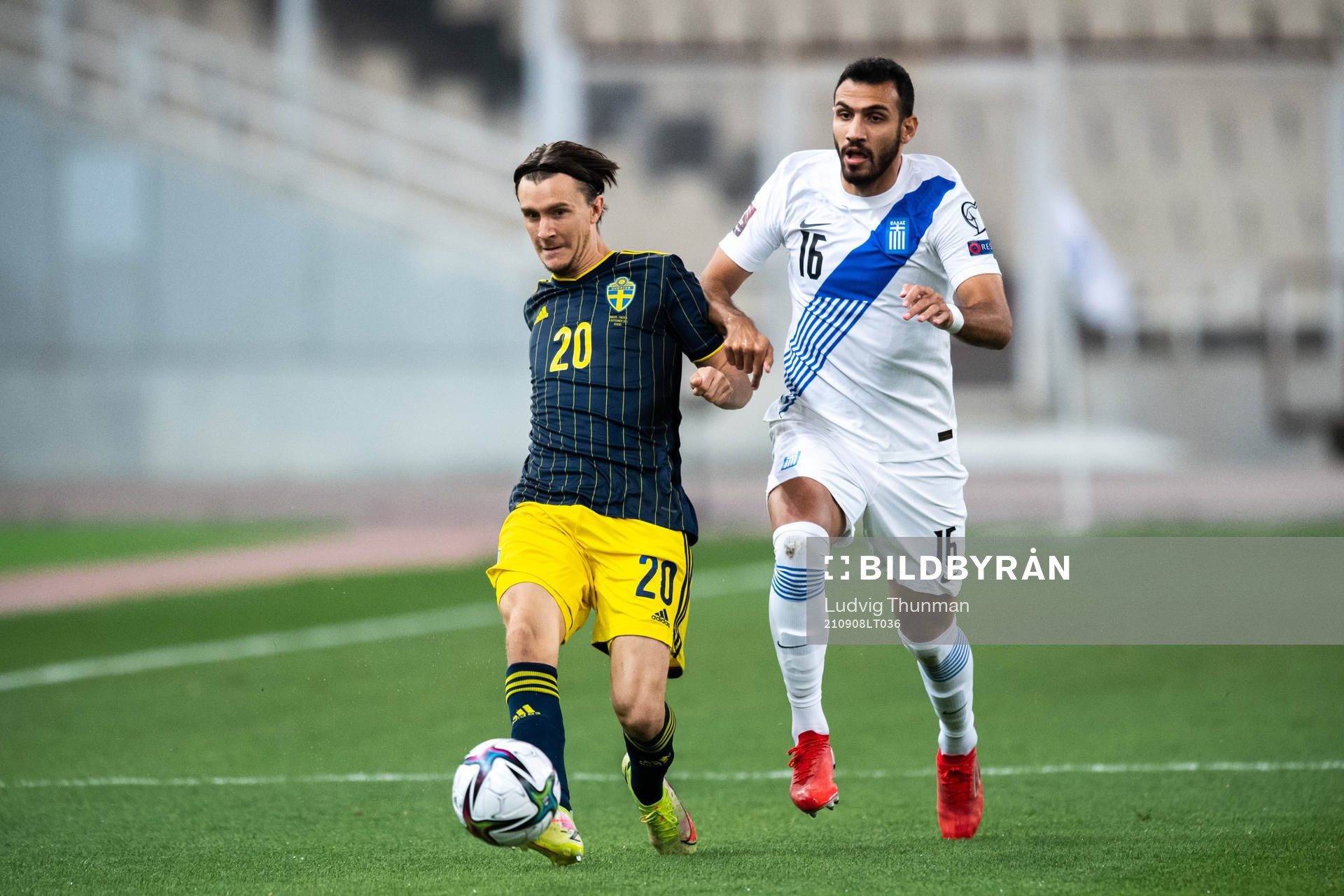 Kristoffer Olsson of Sweden and Vangelis Pavlidis of Greece