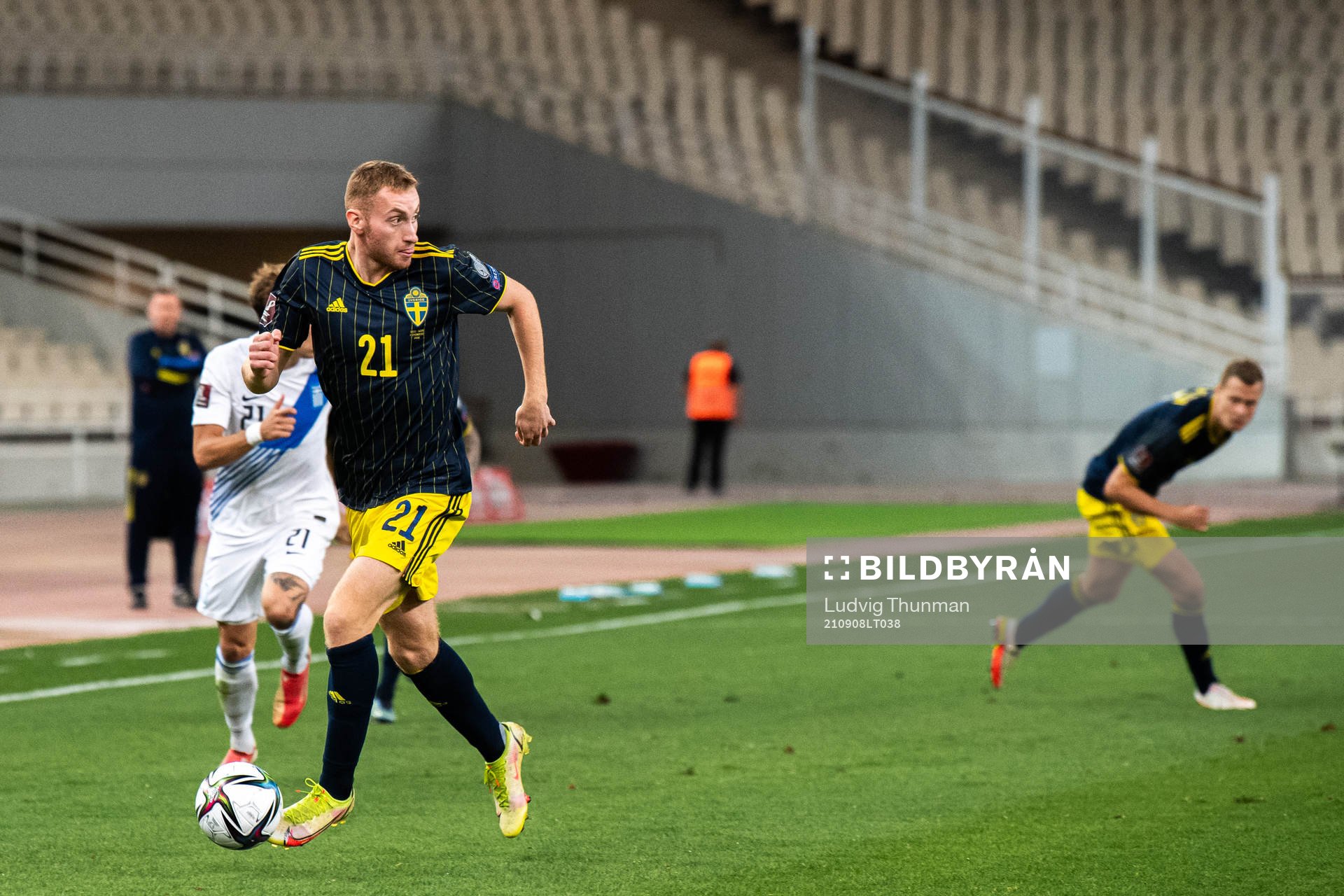 Dejan Kulusevski of Sweden