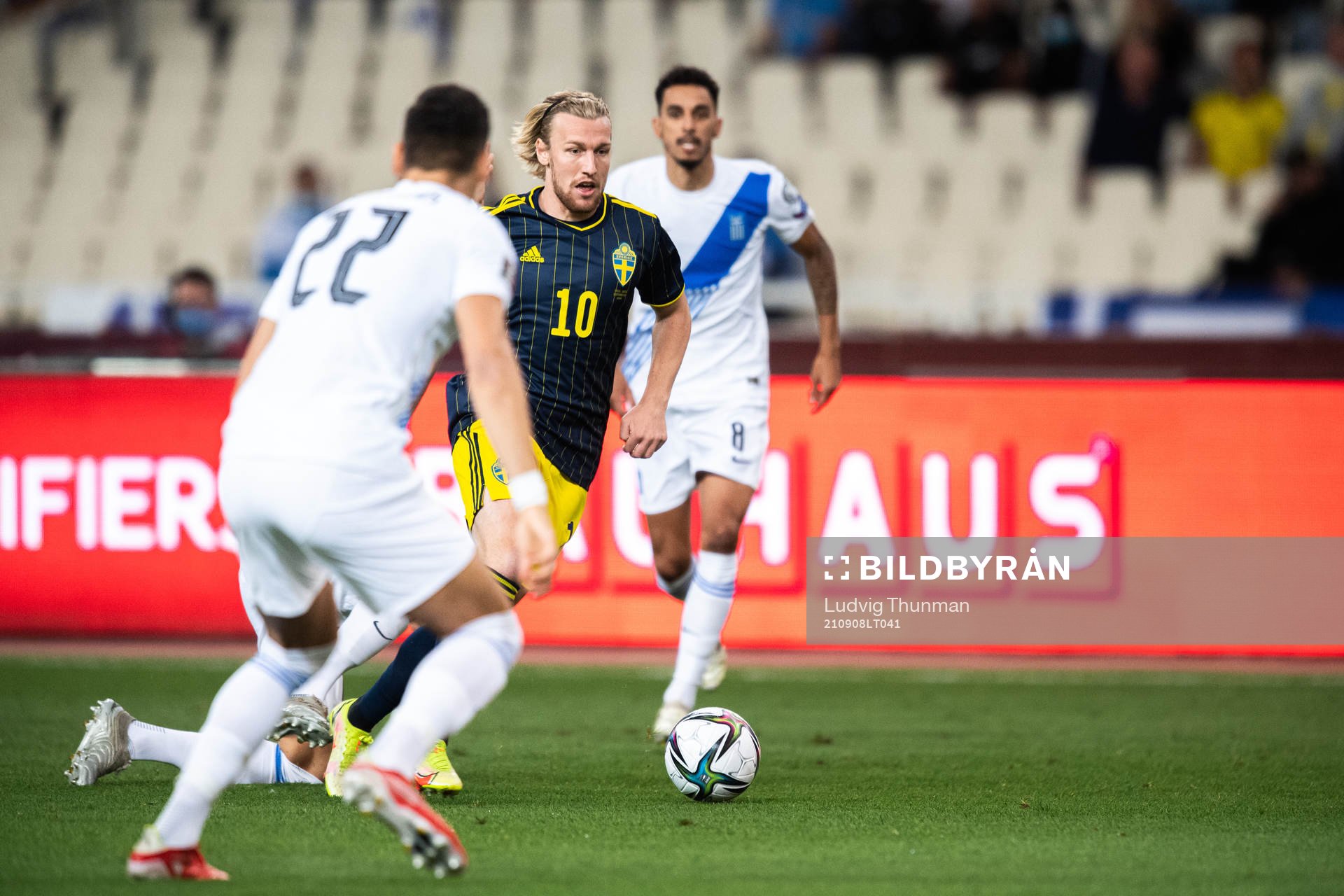 Emil Forsberg of Sweden