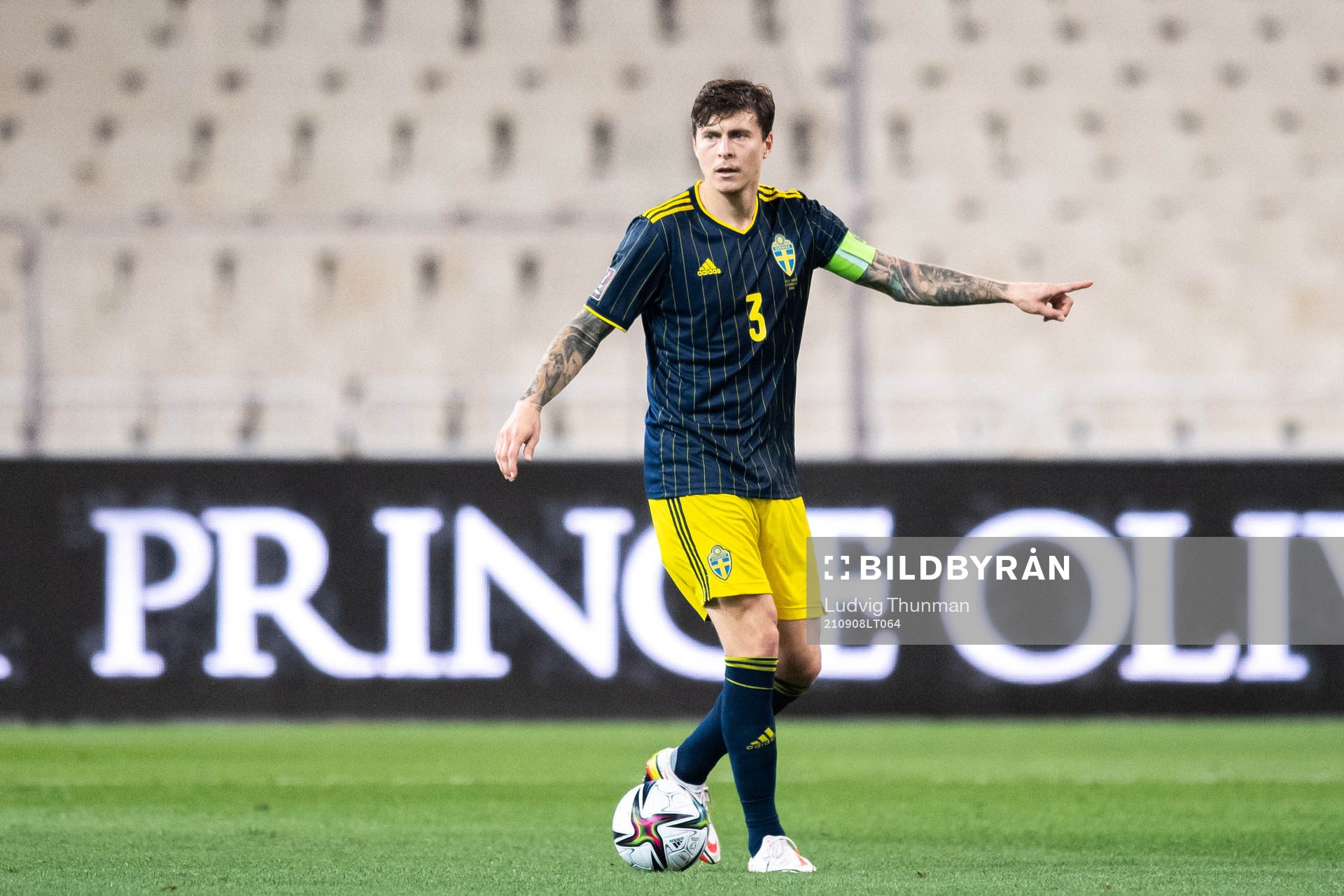 Victor Nilsson Lindelöf of Sweden