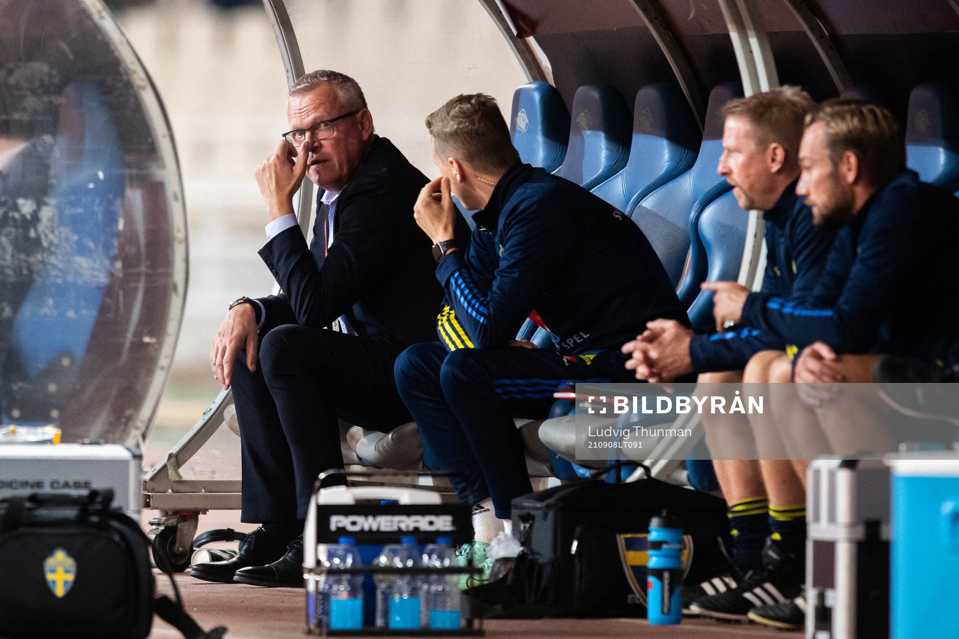 Head coach Janne Andersson of Sweden