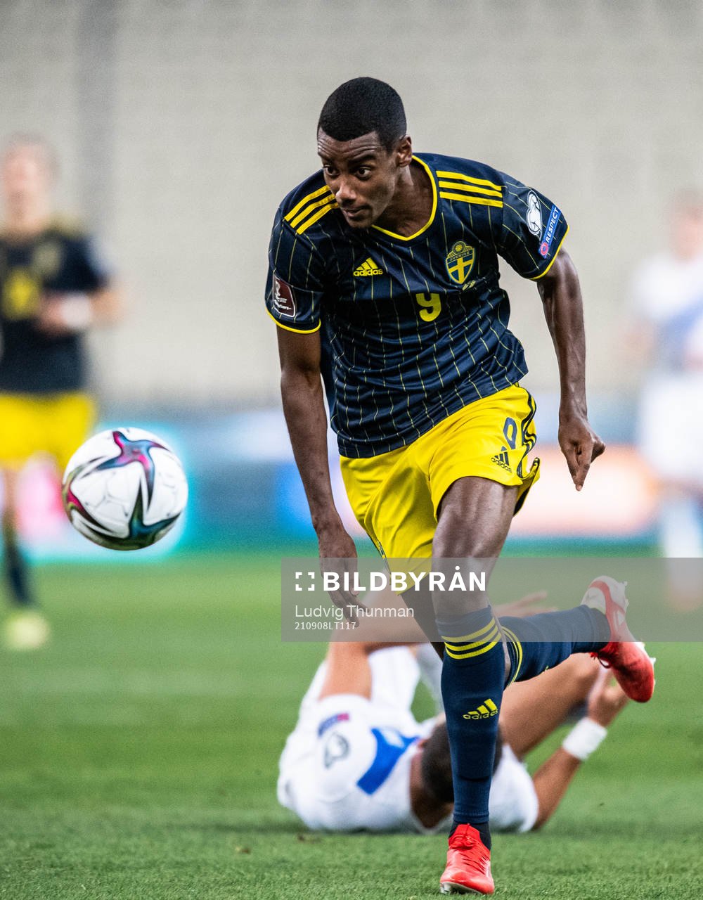 Alexander Isak of Sweden