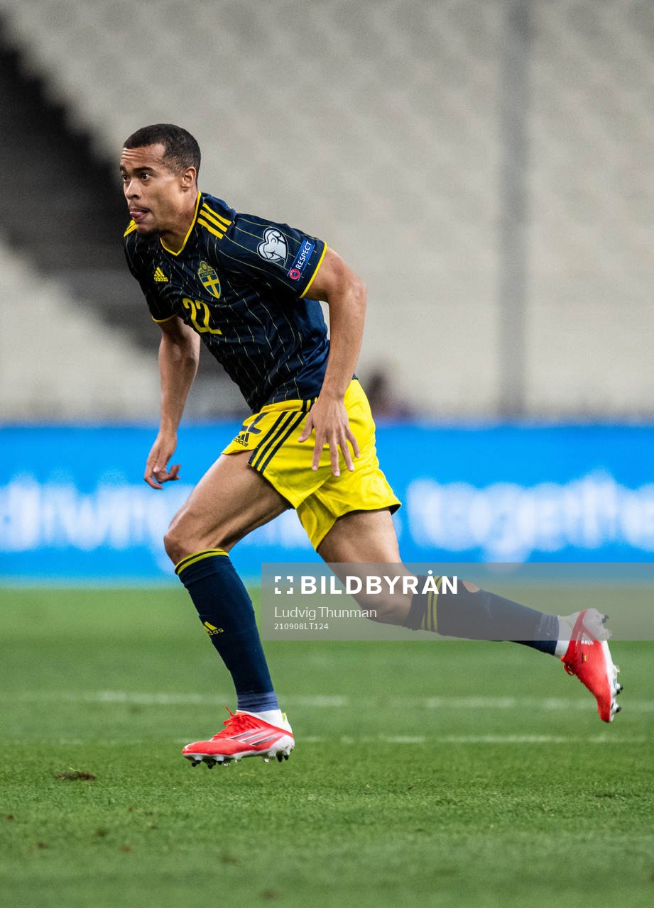 Robin Quaison of Sweden