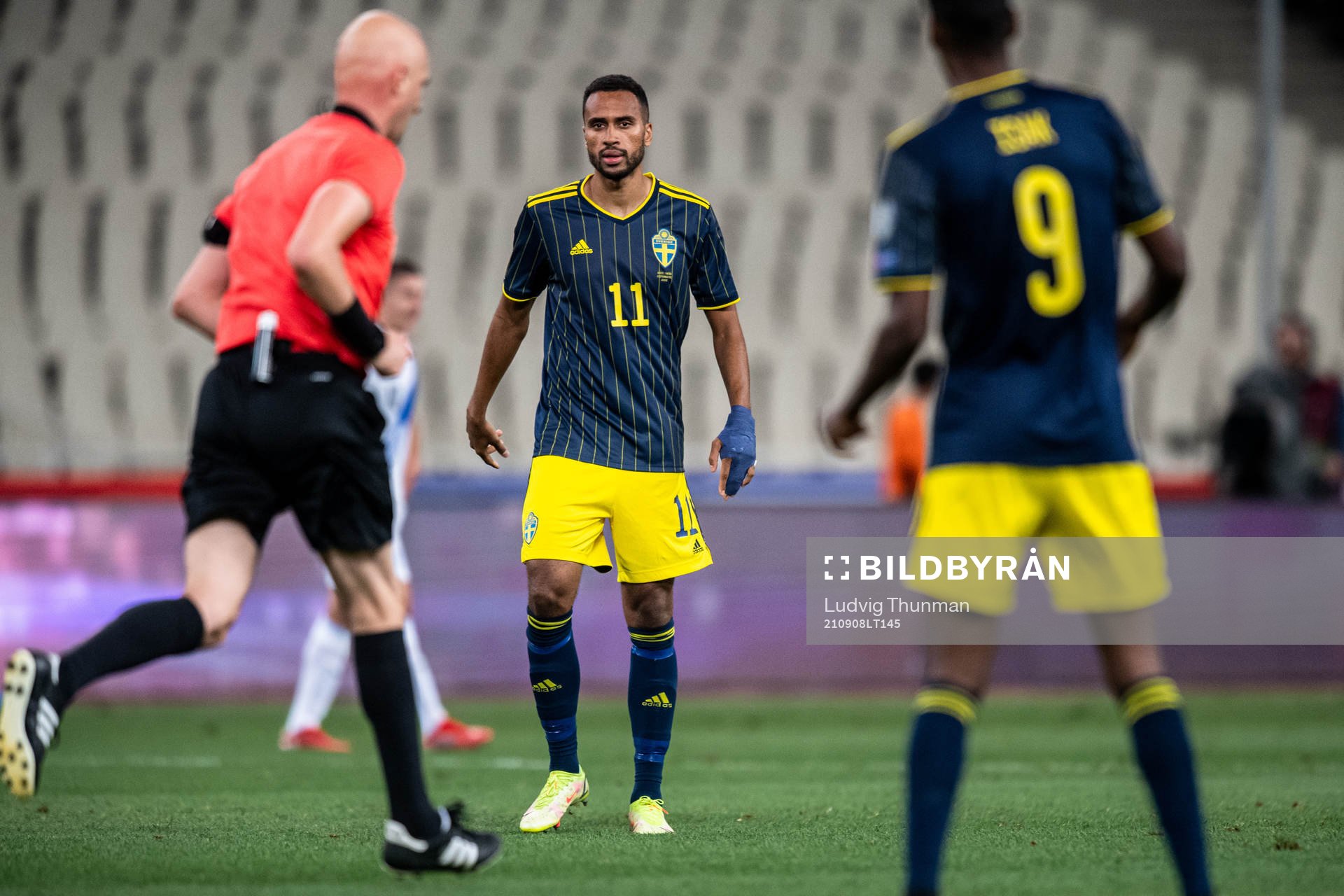 Isaac Kiese-Thelin of Sweden