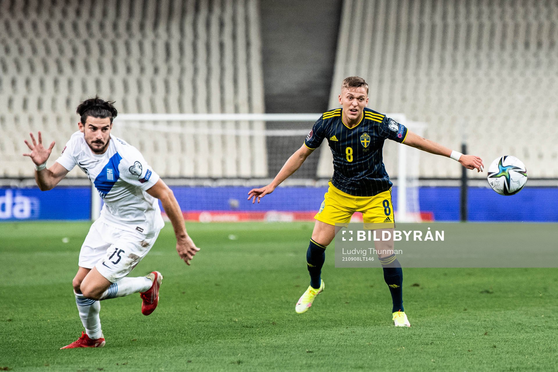 Thanasis Androutsos of Greece and Jesper Karlsson of Sweden