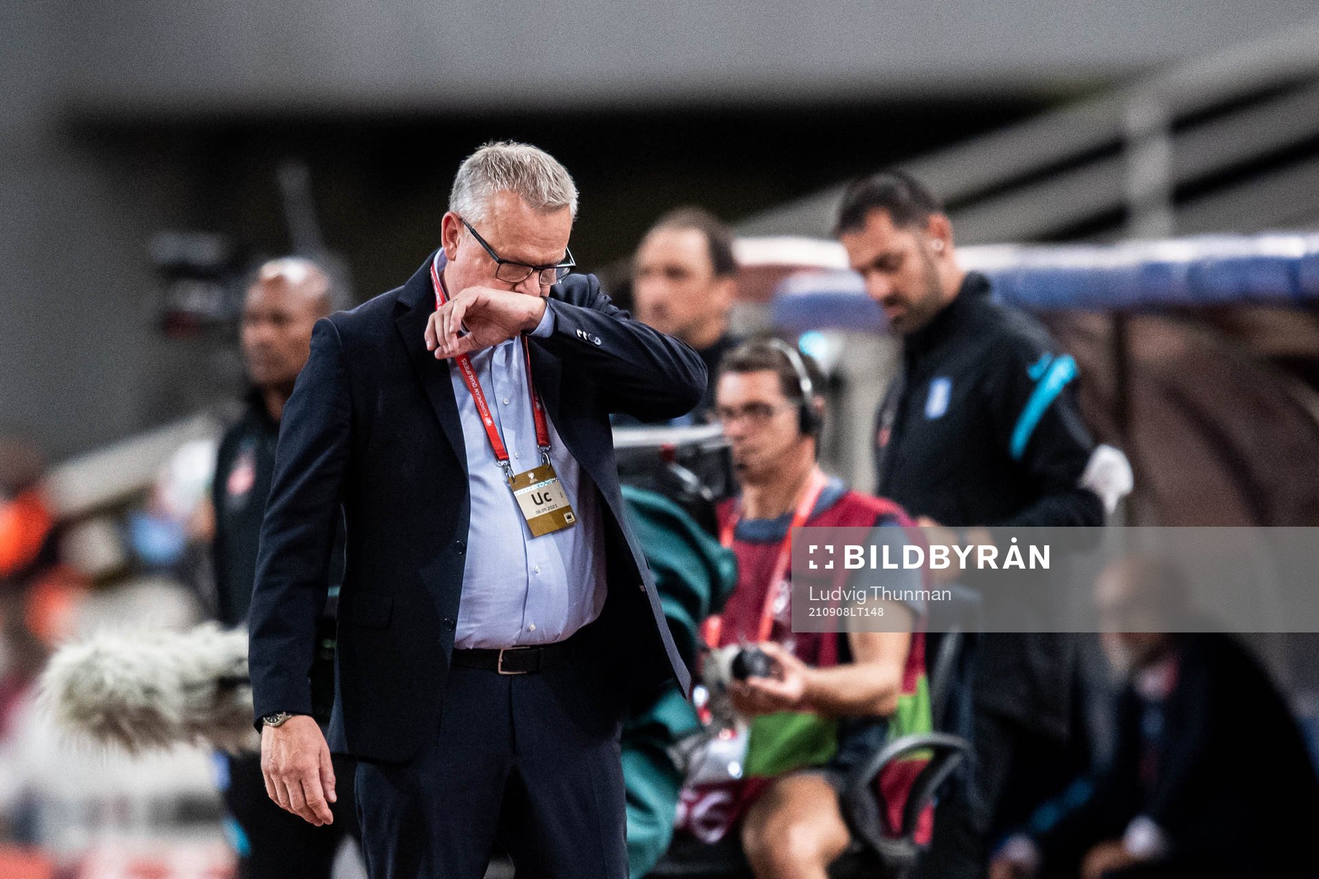 Head coach Janne Andersson of Sweden