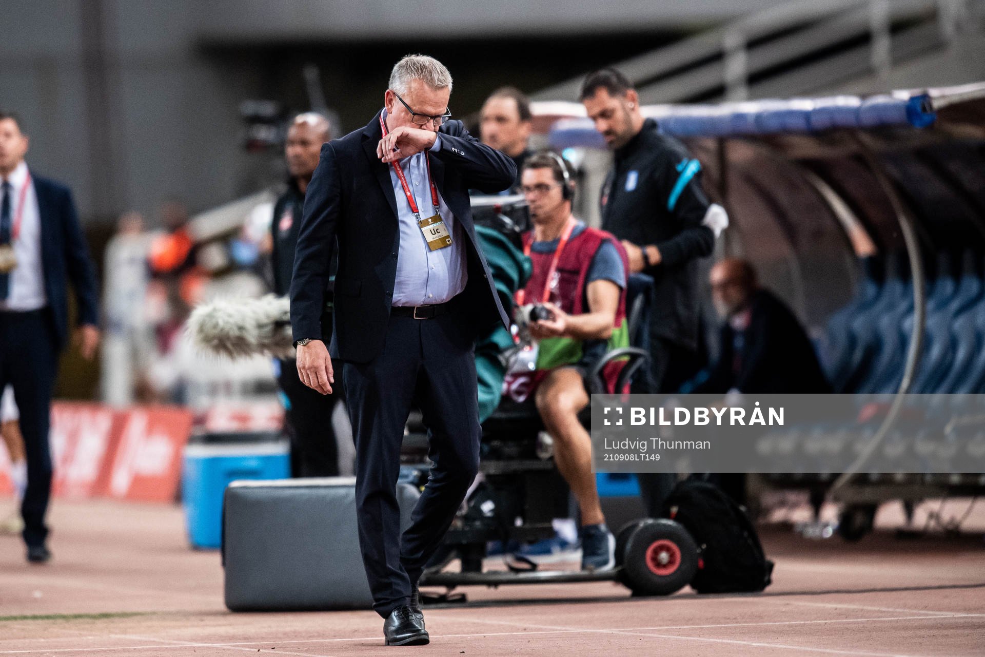 Head coach Janne Andersson of Sweden