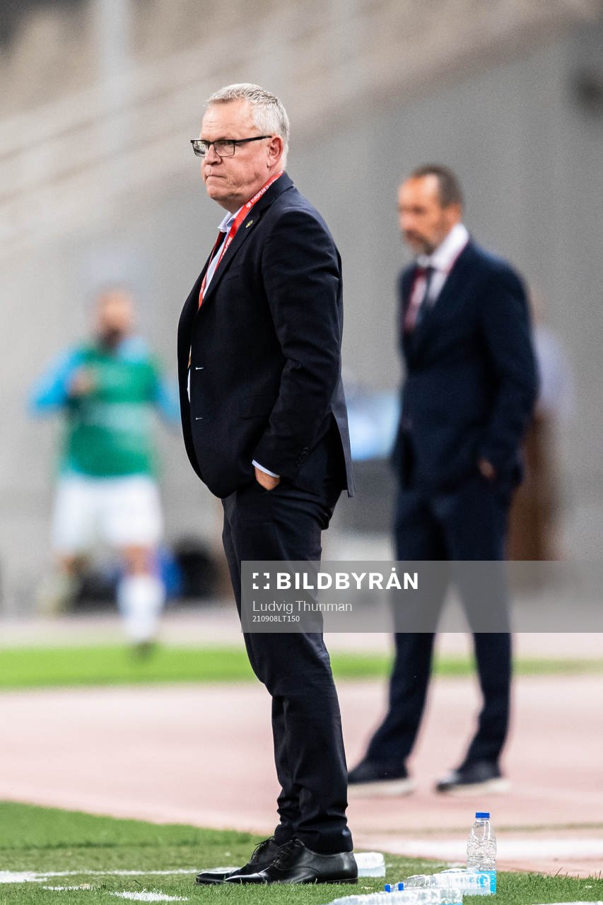 Head coach Janne Andersson of Sweden